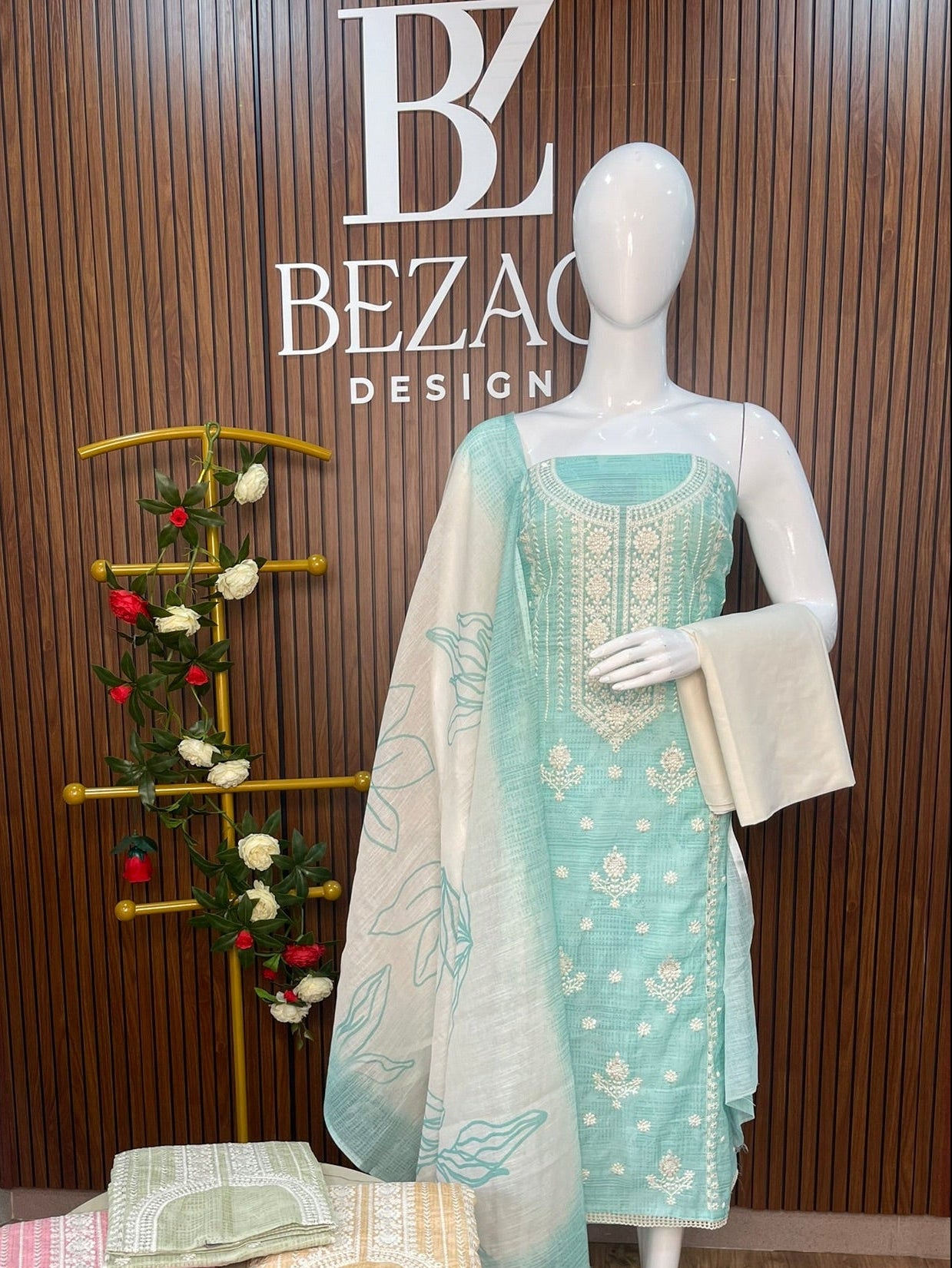 Unstitched Salwar Set