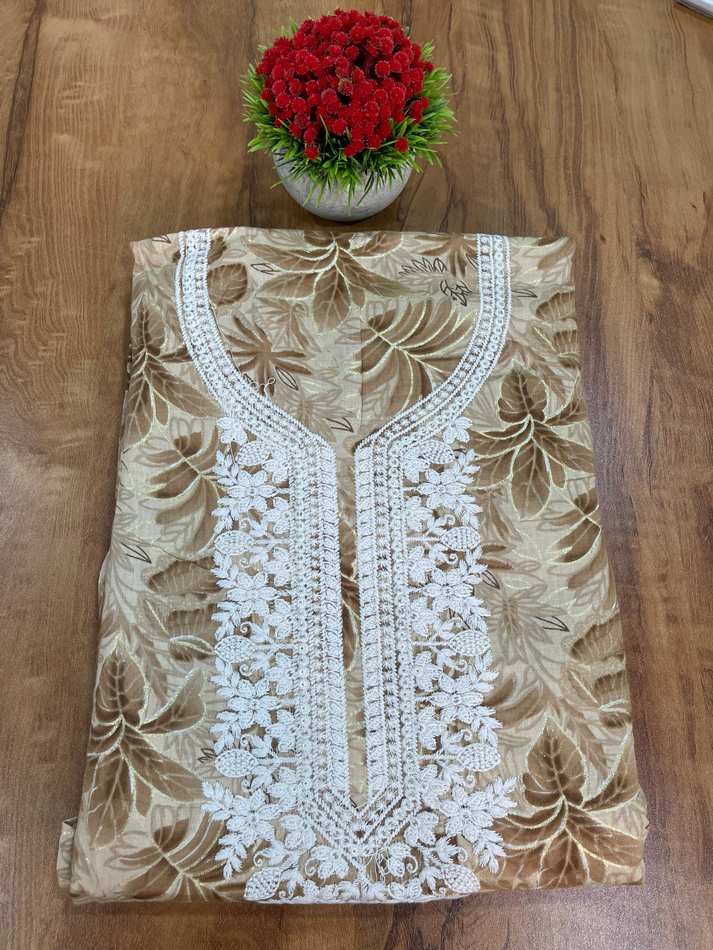 Unstitched Salwar Set