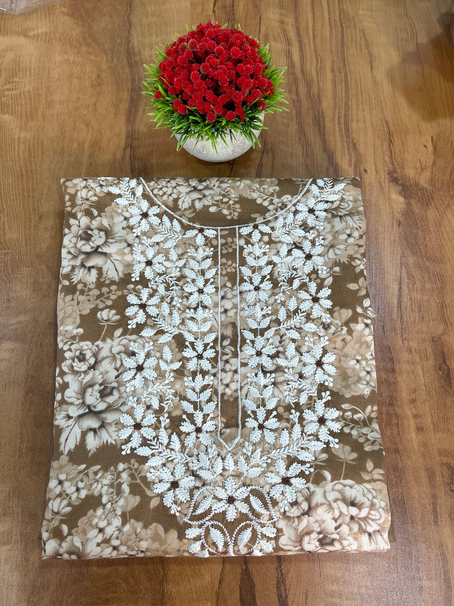 Unstitched Salwar Set