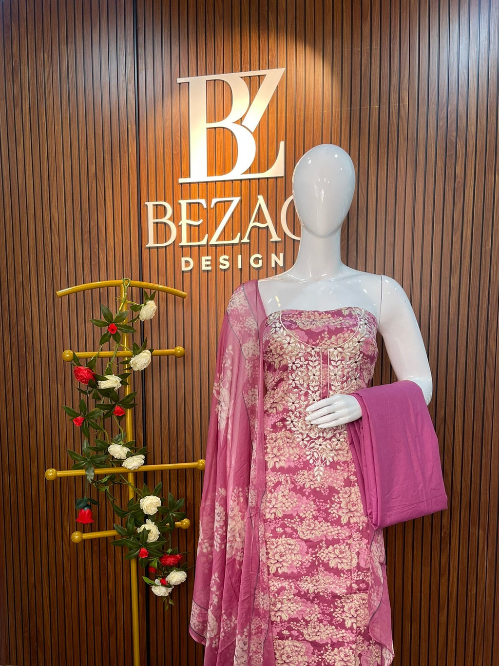 Unstitched Salwar Set