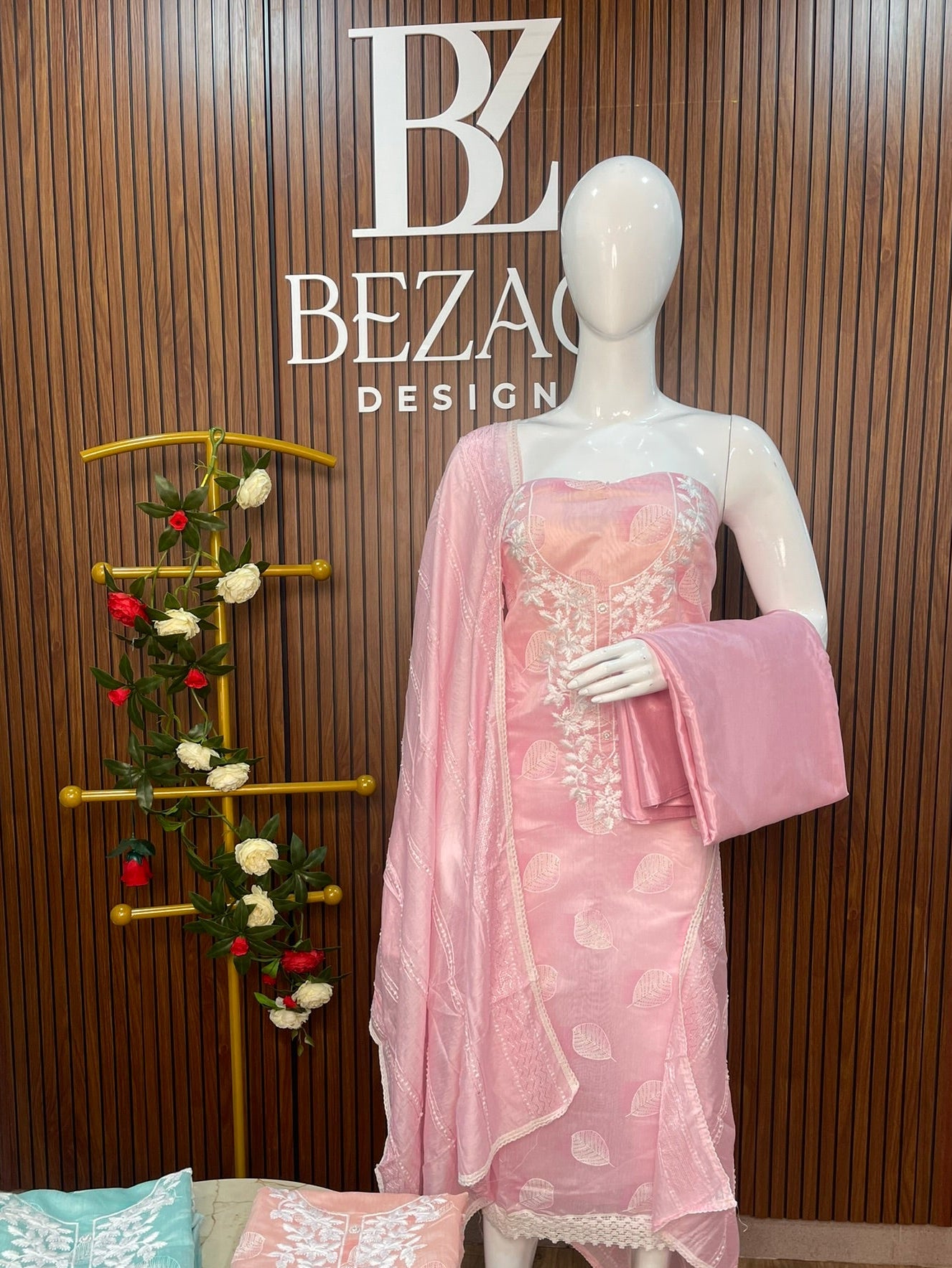 Unstitched Salwar Set