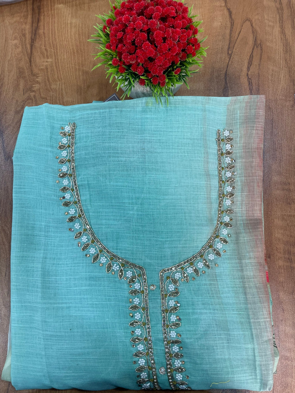 Unstitched Salwar Set