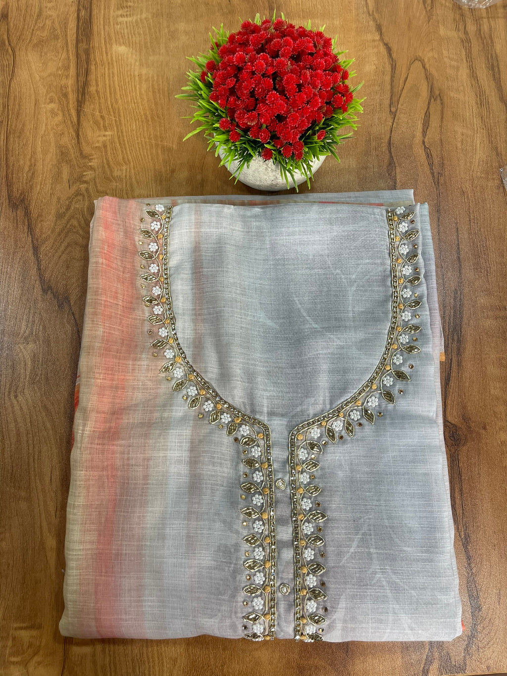 Unstitched Salwar Set