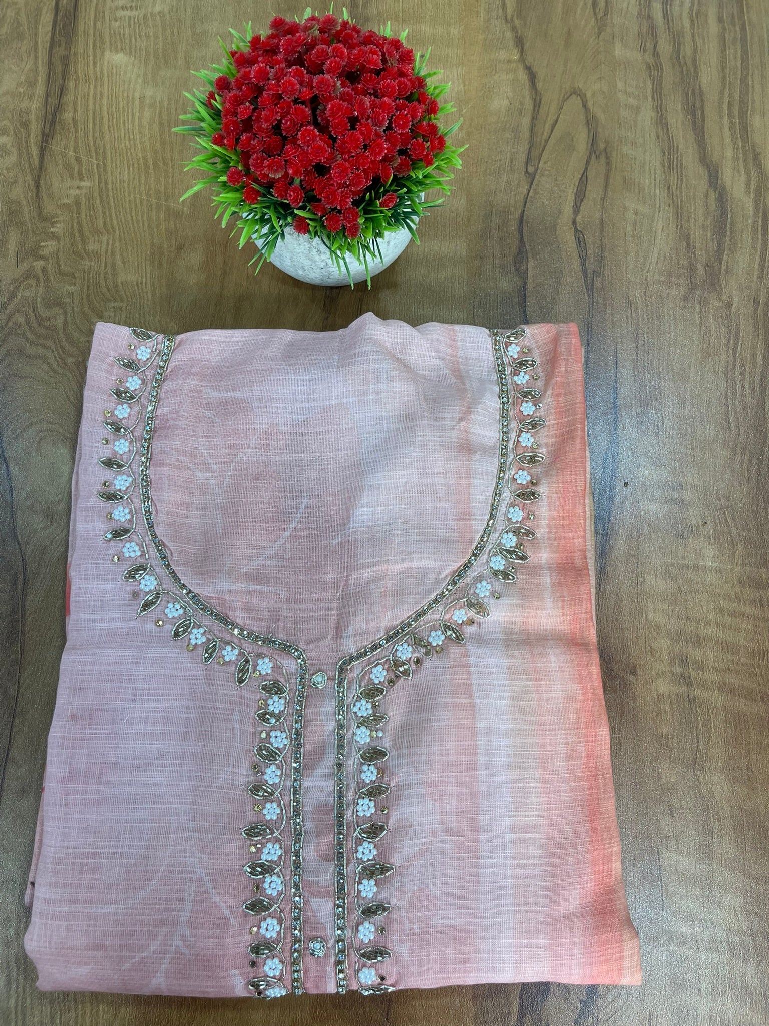 Unstitched Salwar Set