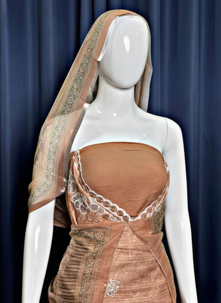 Unstitched Salwar Set