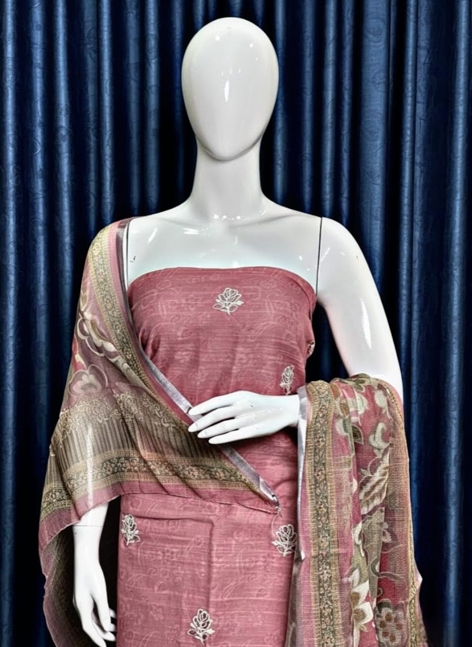 Unstitched Salwar Set