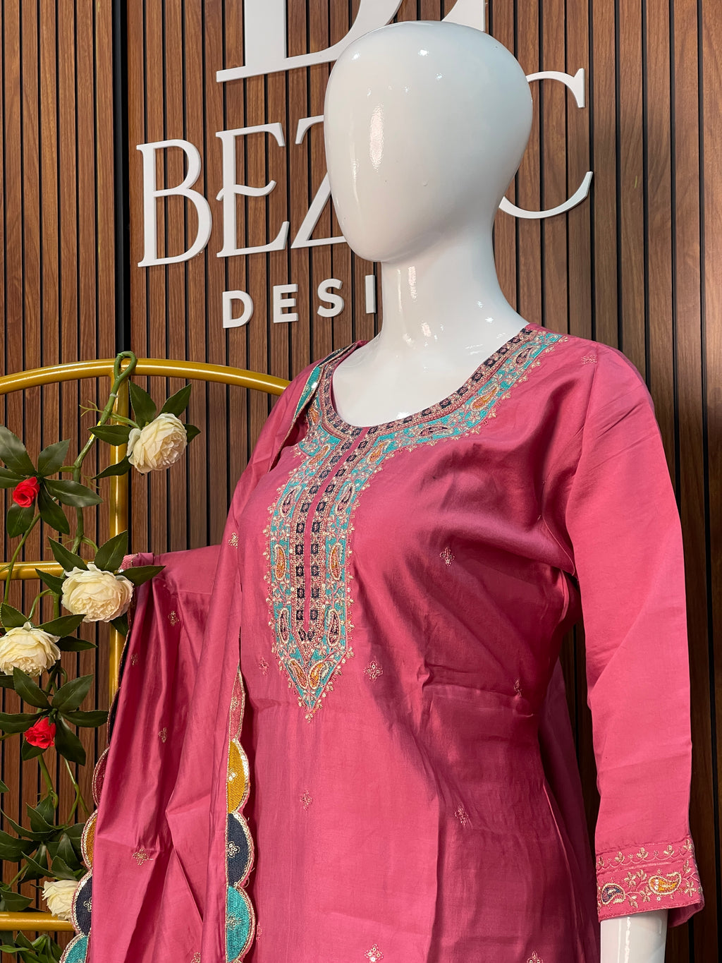 Modal Silk Salwar Set