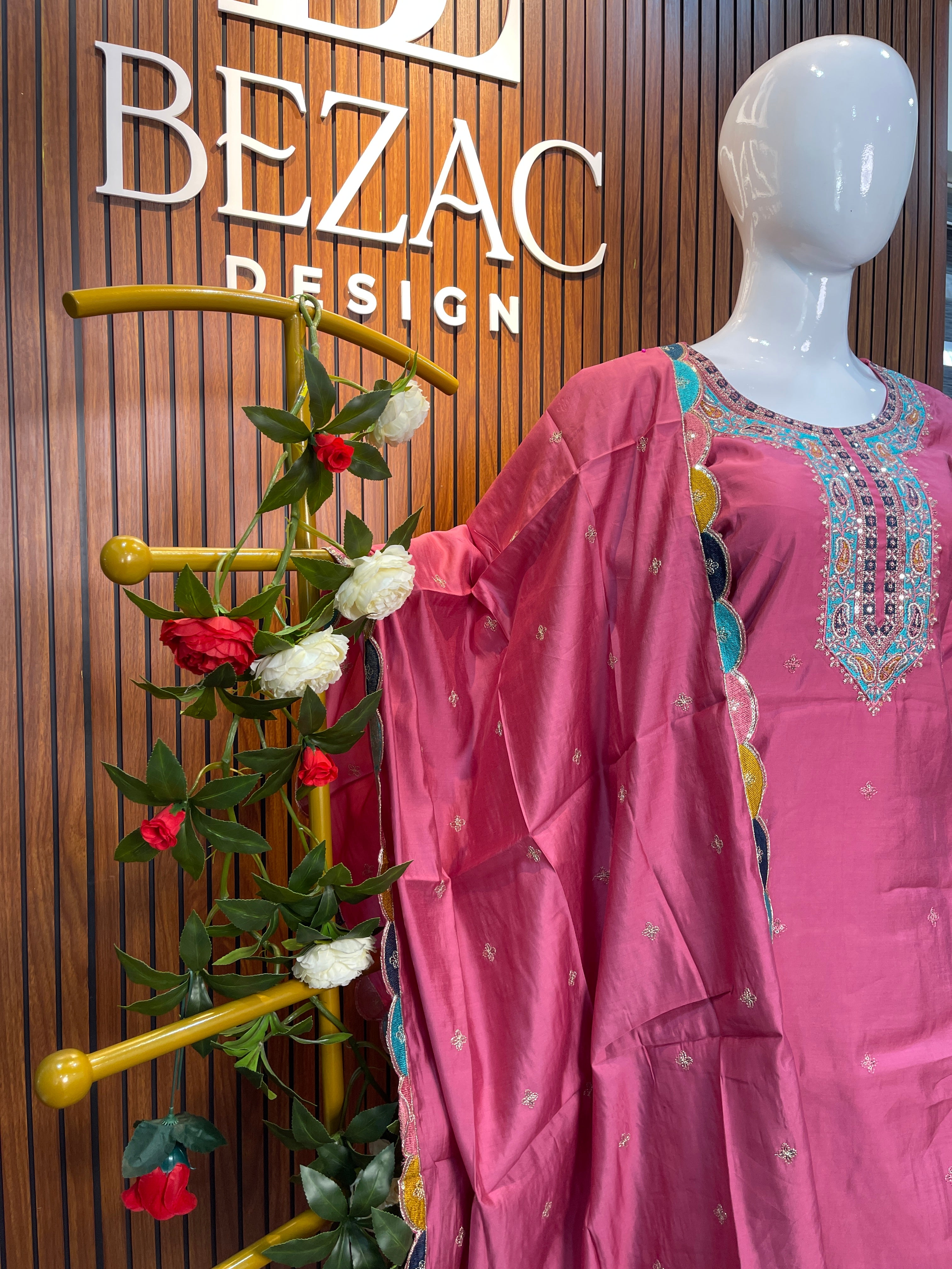 Modal Silk Salwar Set