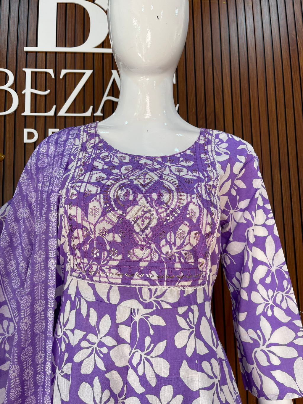 Printed Cotton Salwar set.