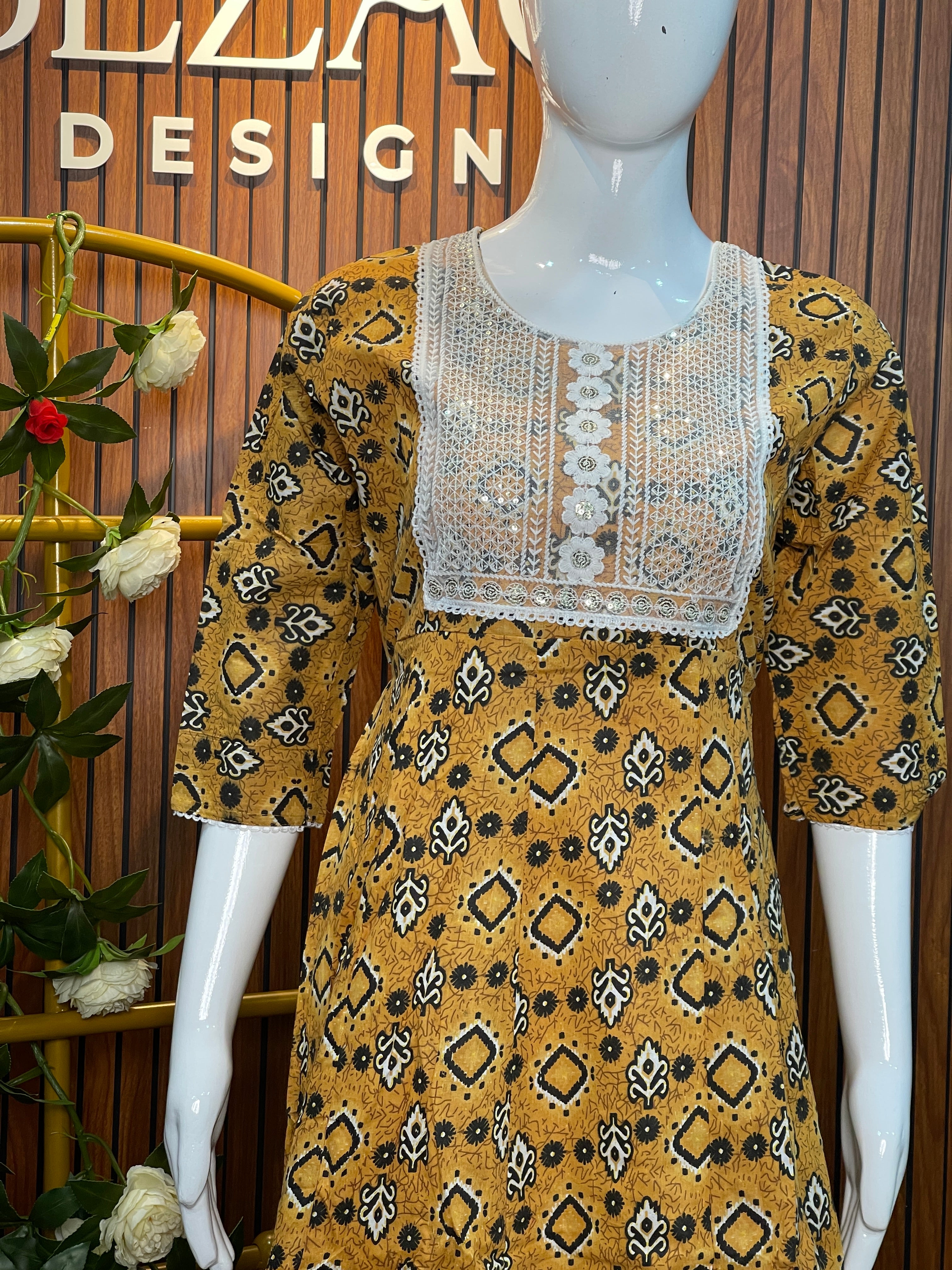 Printed Cotton Kurti