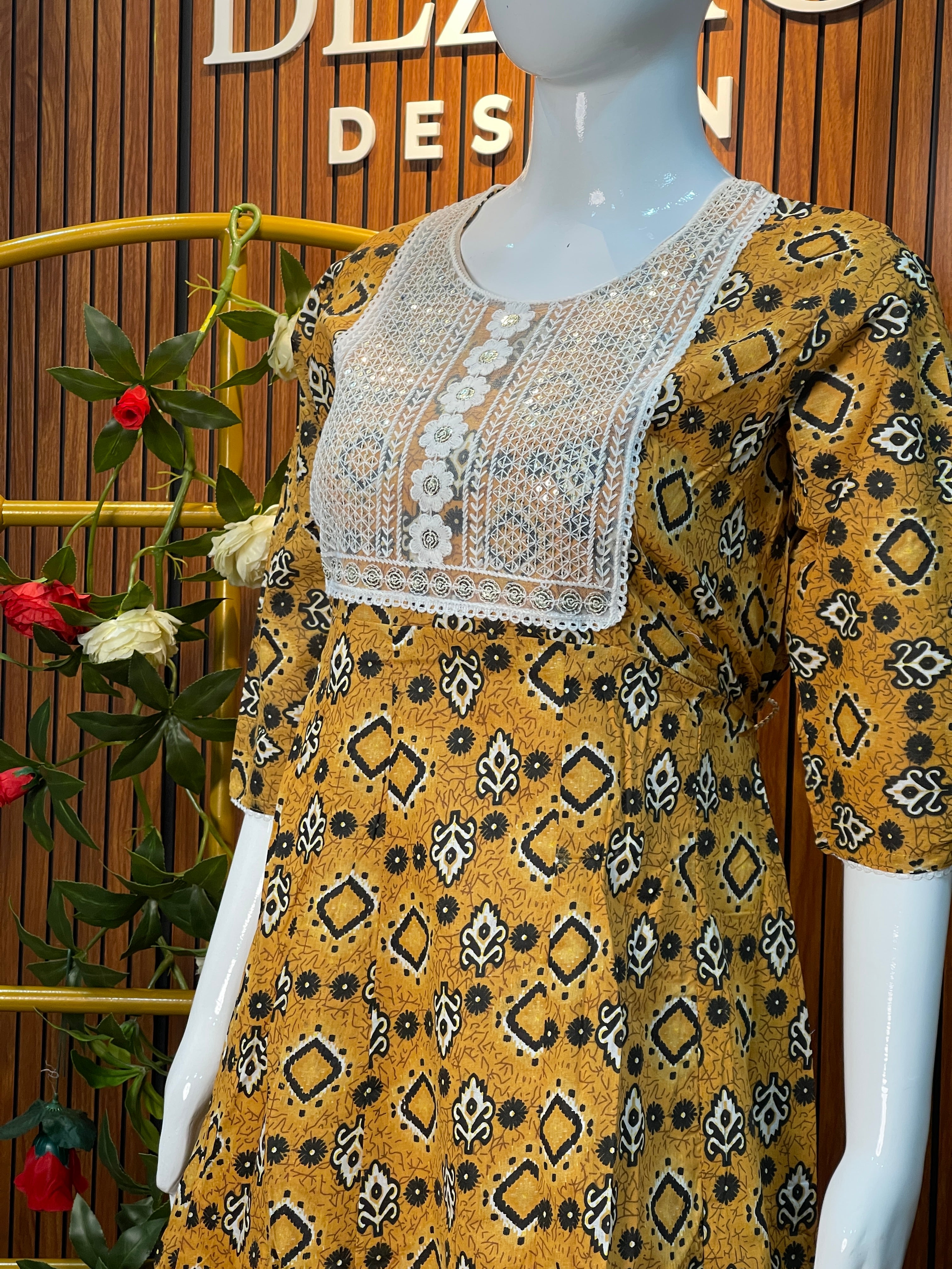 Printed Cotton Kurti