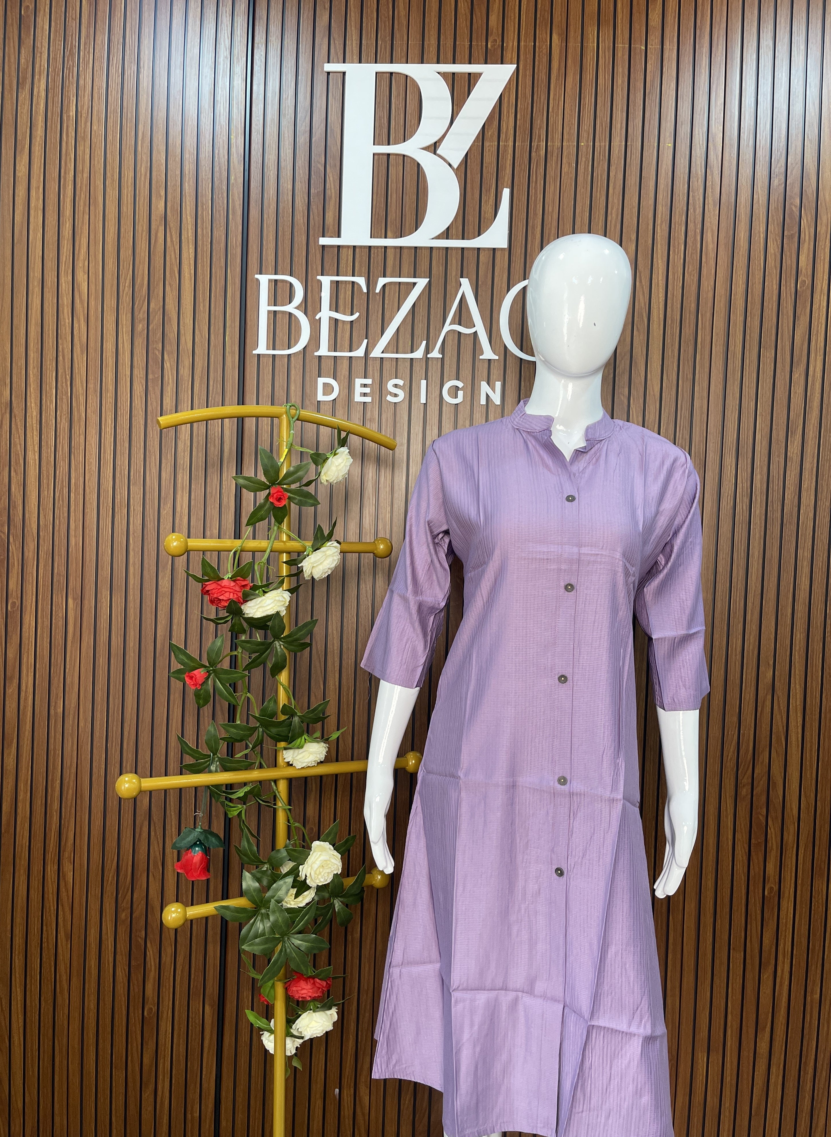 Plain Rayon Kurti