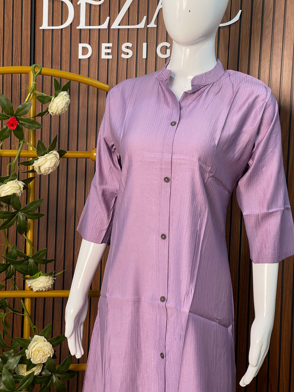 Plain Rayon Kurti