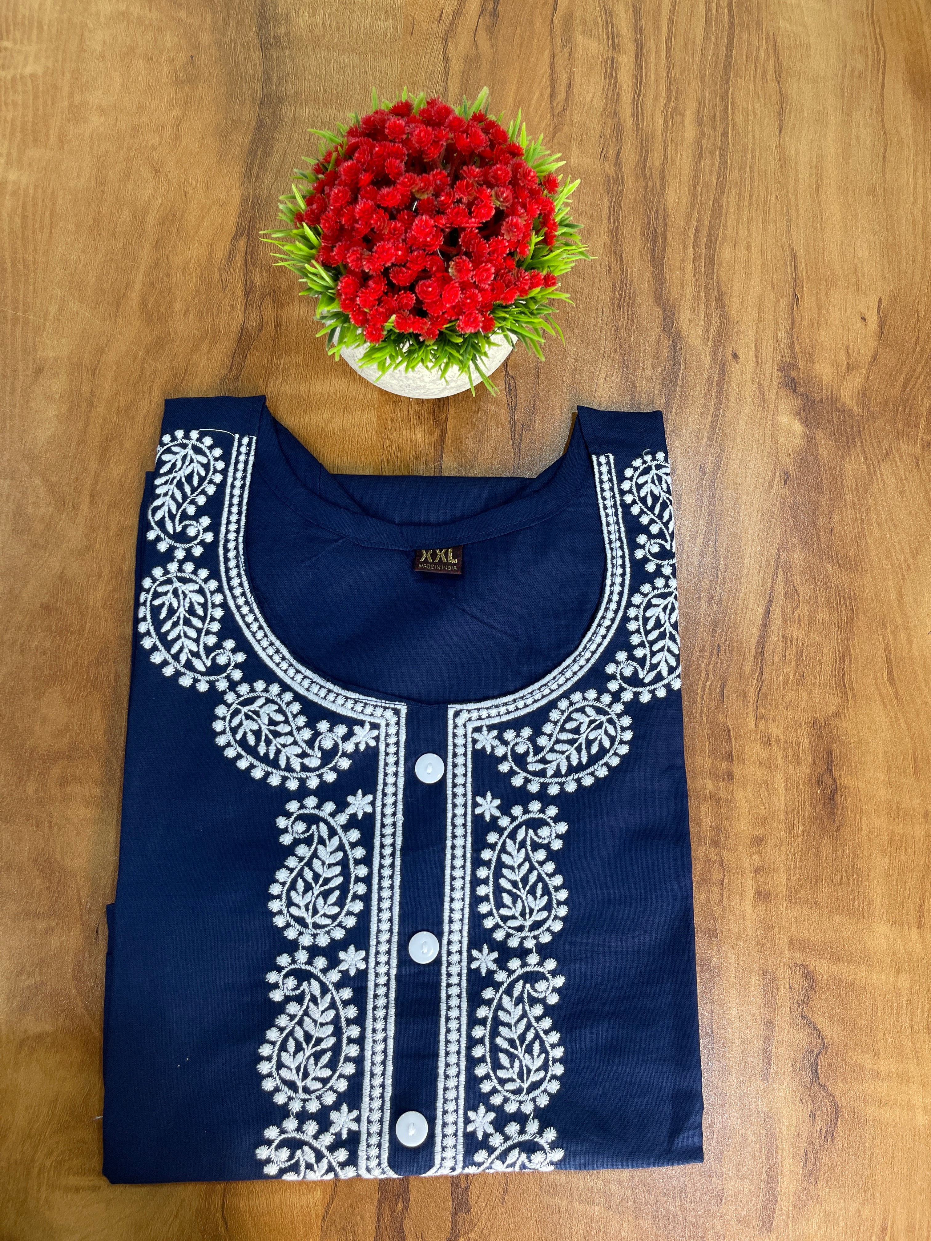 Rayon Cotton Kurti