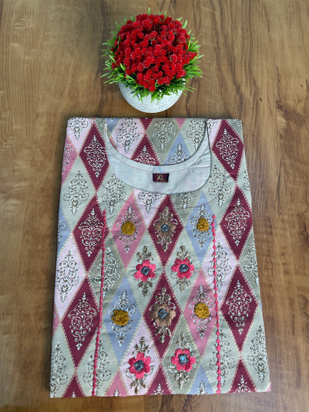 Rayon Cotton Kurti