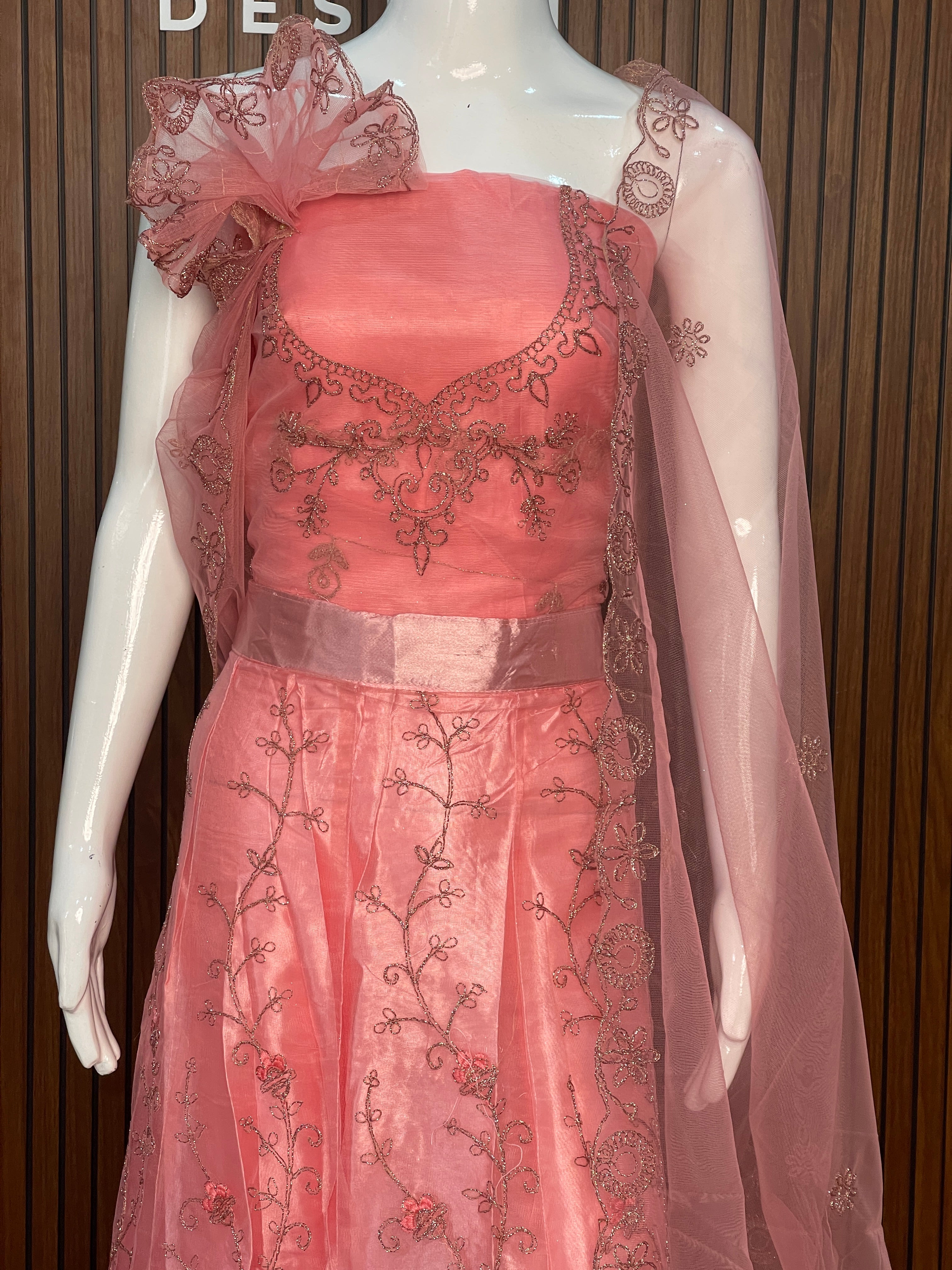 Semi stitched Lehenga