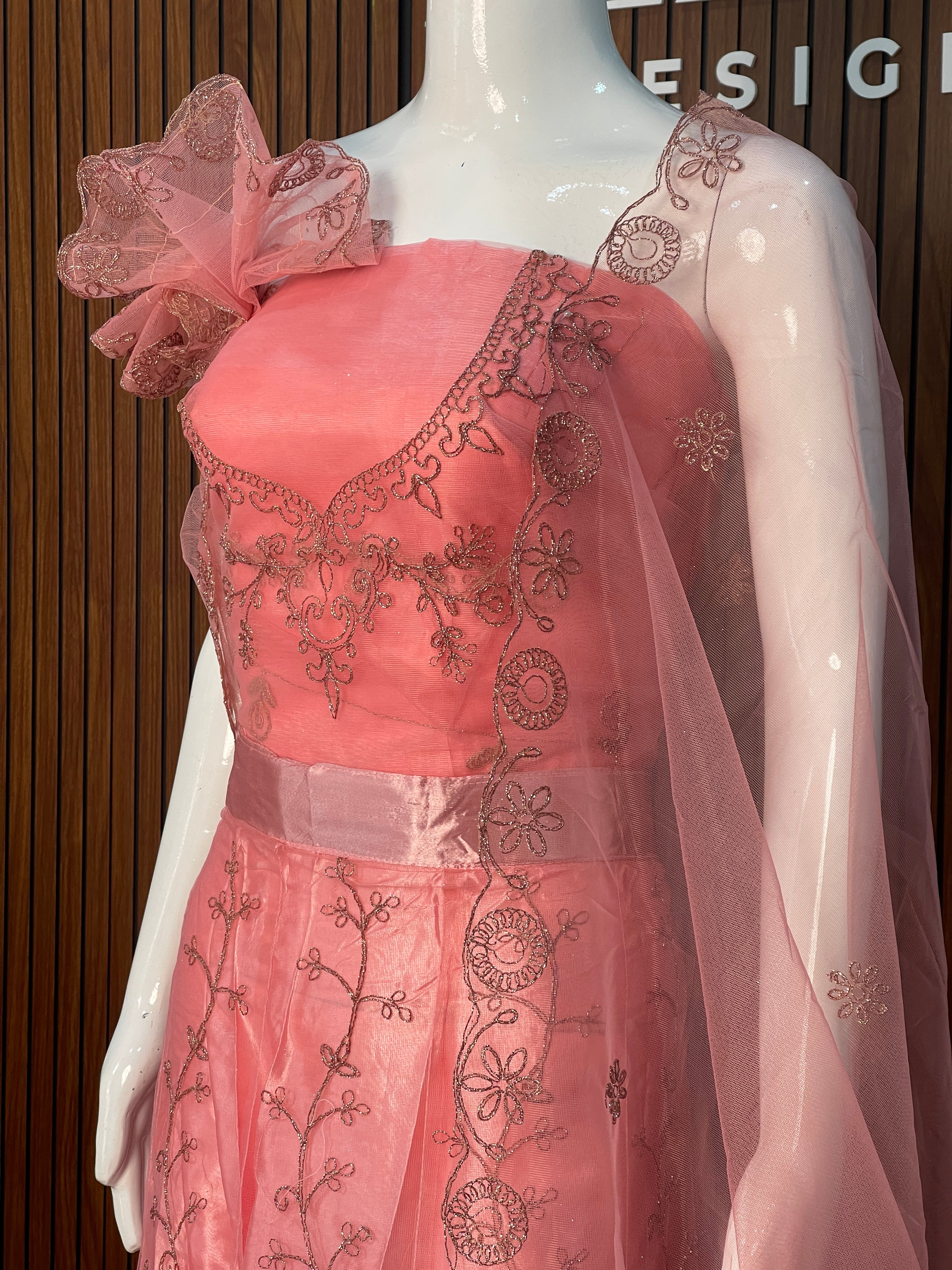 Semi stitched Lehenga