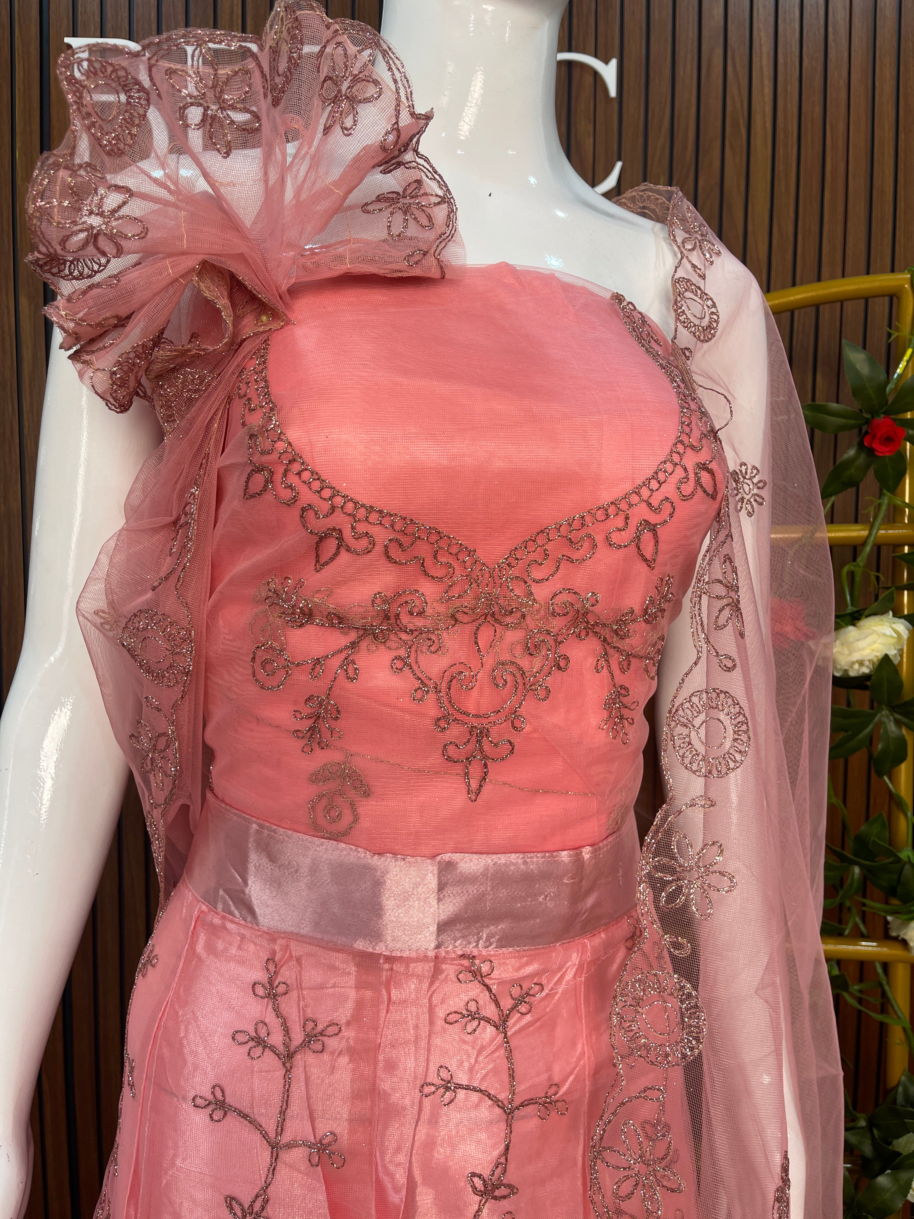 Semi stitched Lehenga