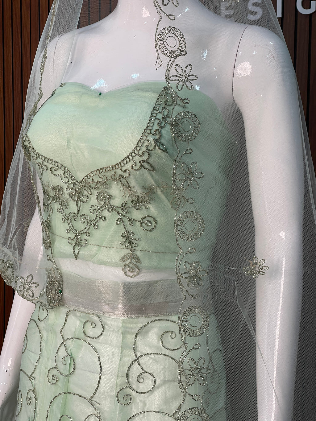 Semi stitched Lehenga