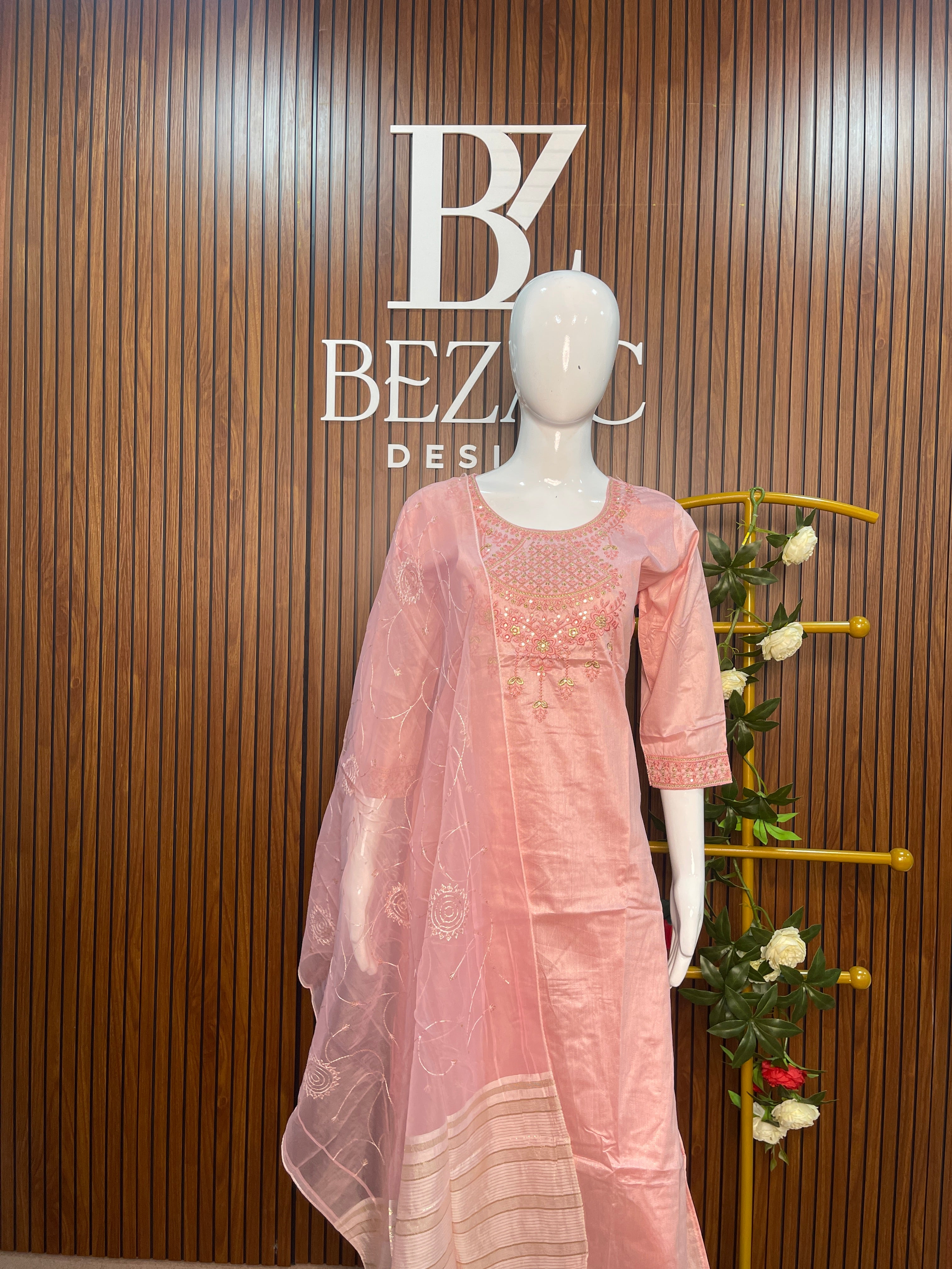 Satin Cotton Salwar Set