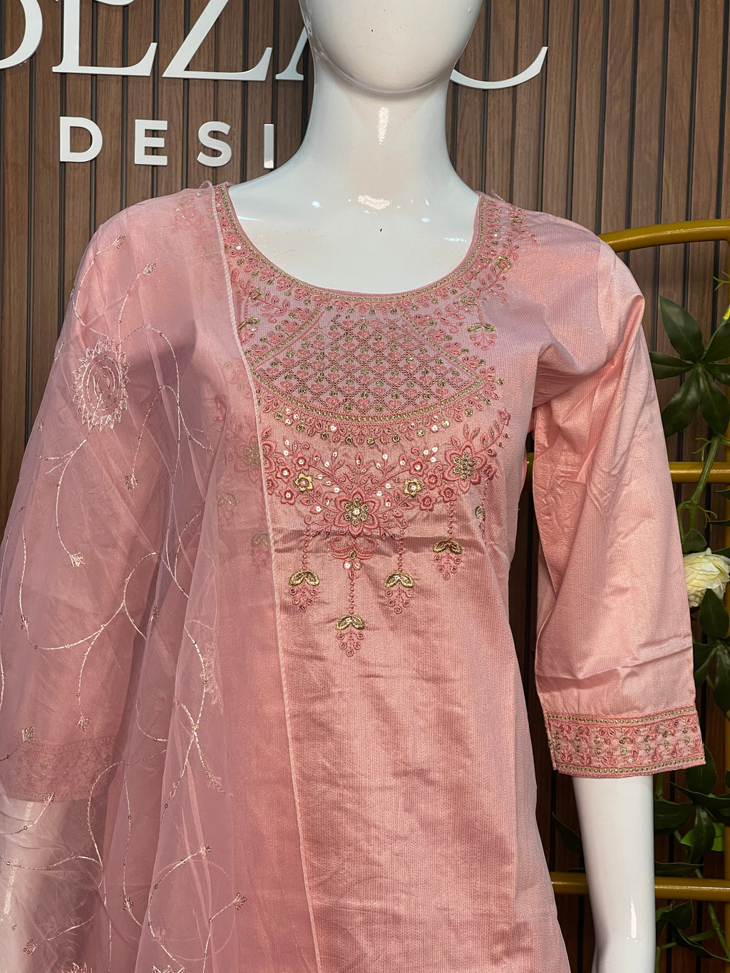 Satin Cotton Salwar Set