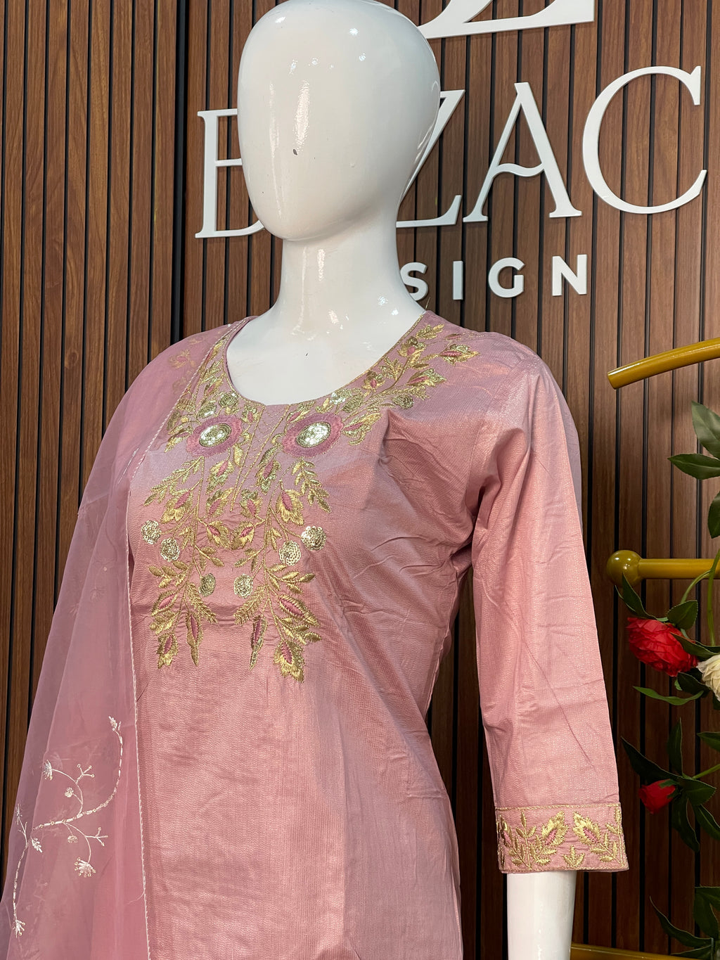 Satin Cotton Salwar Set