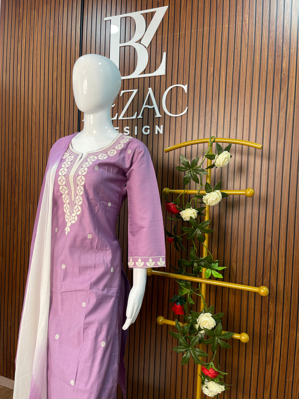 Cotton Slub Salwar Set