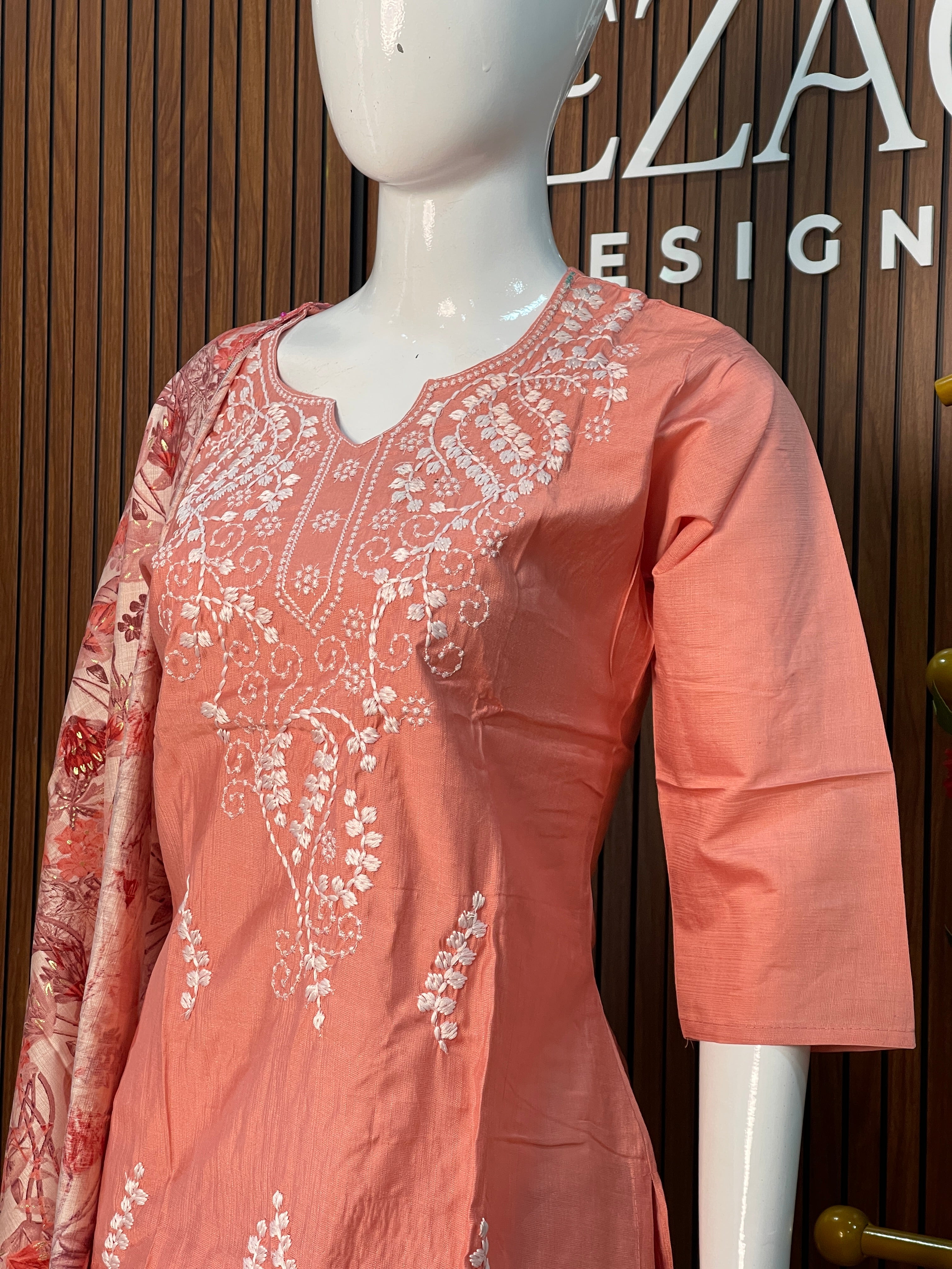 Cotton Slub Salwar Set