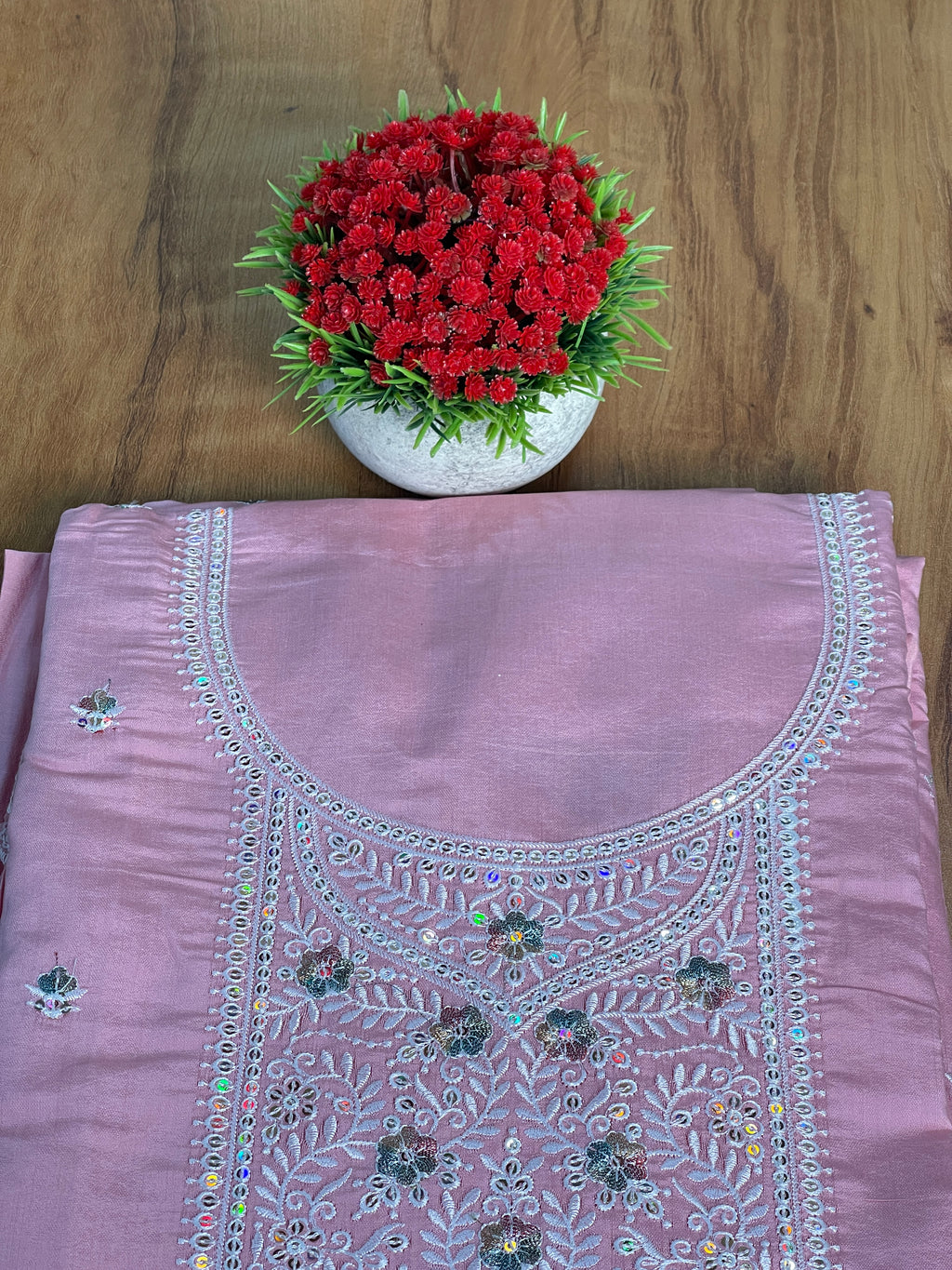 Unstitched Salwar Set