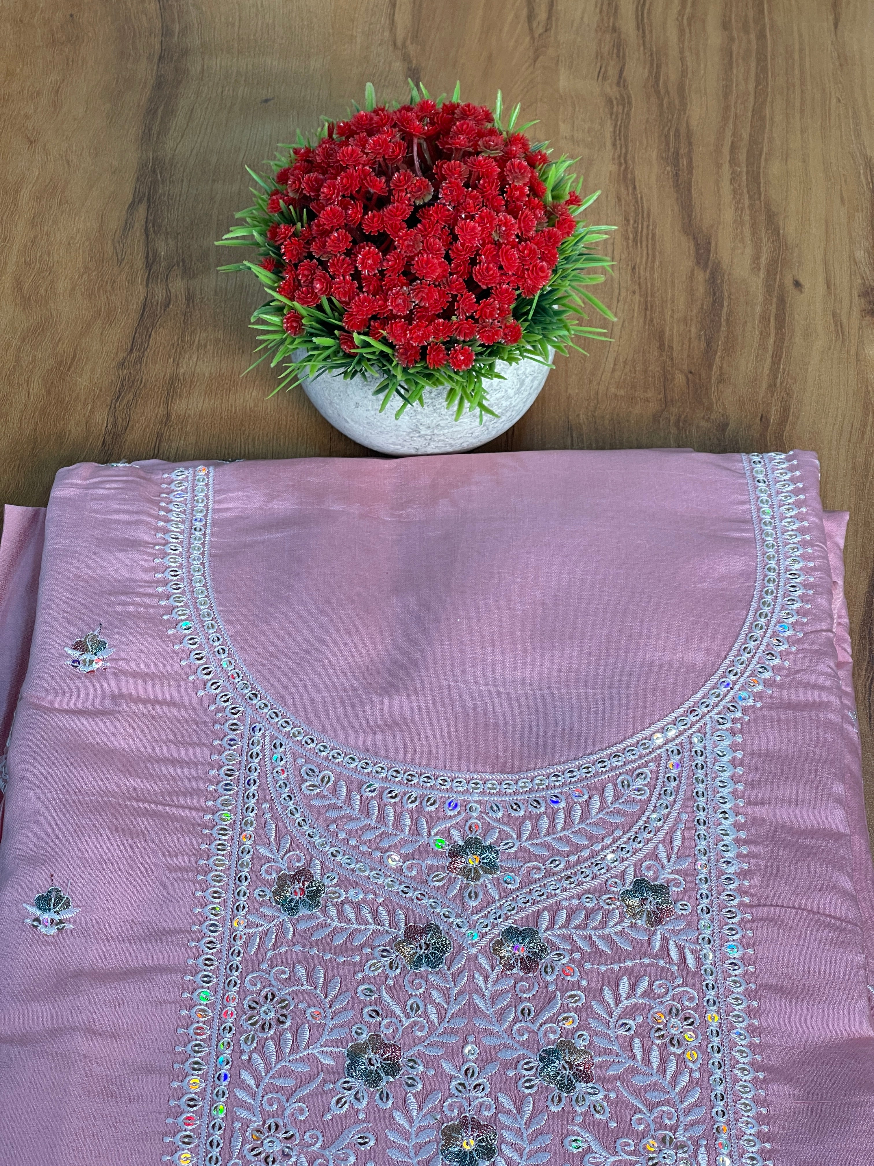 Unstitched Salwar Set