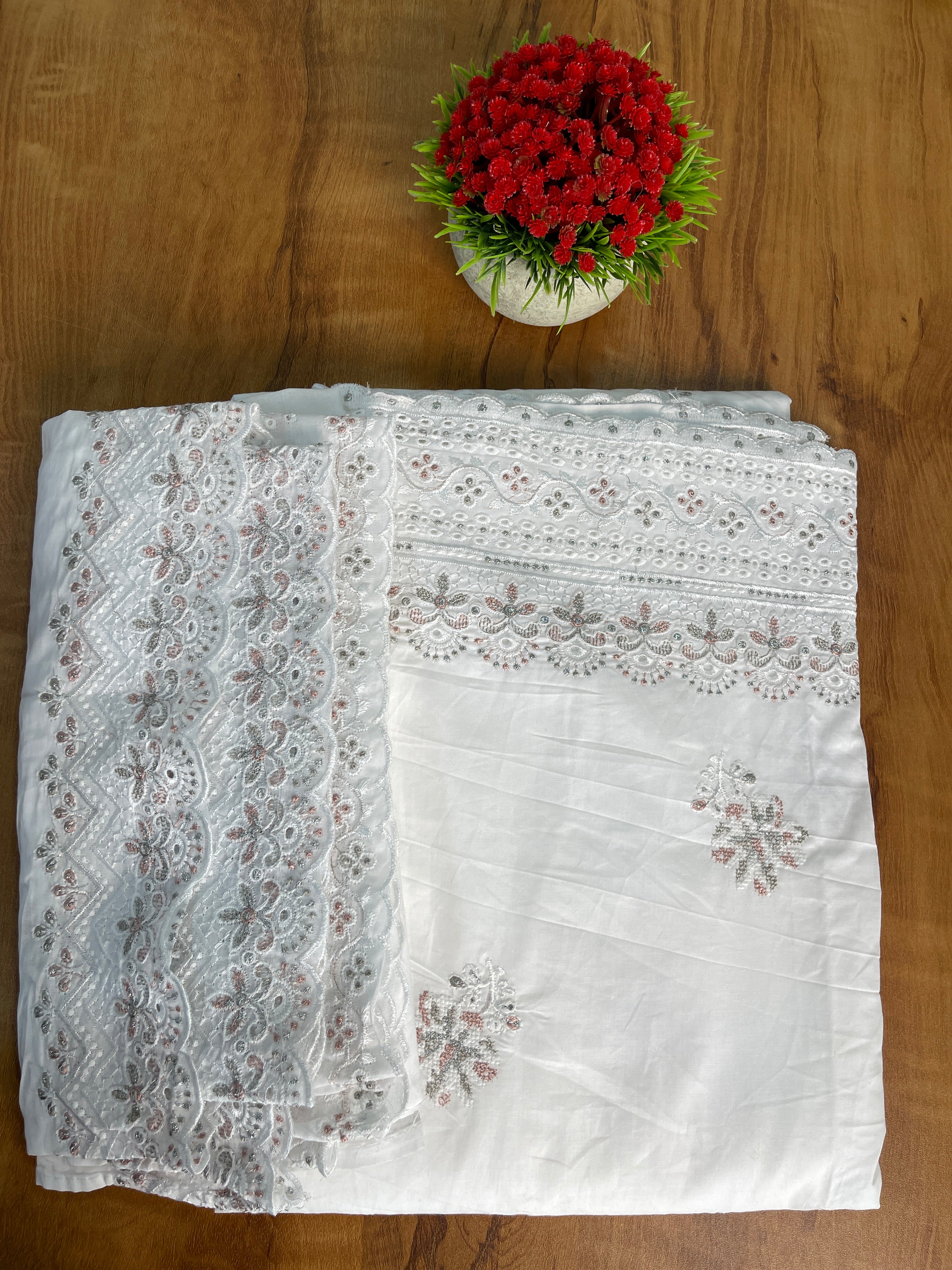 Unstitched Salwar Set