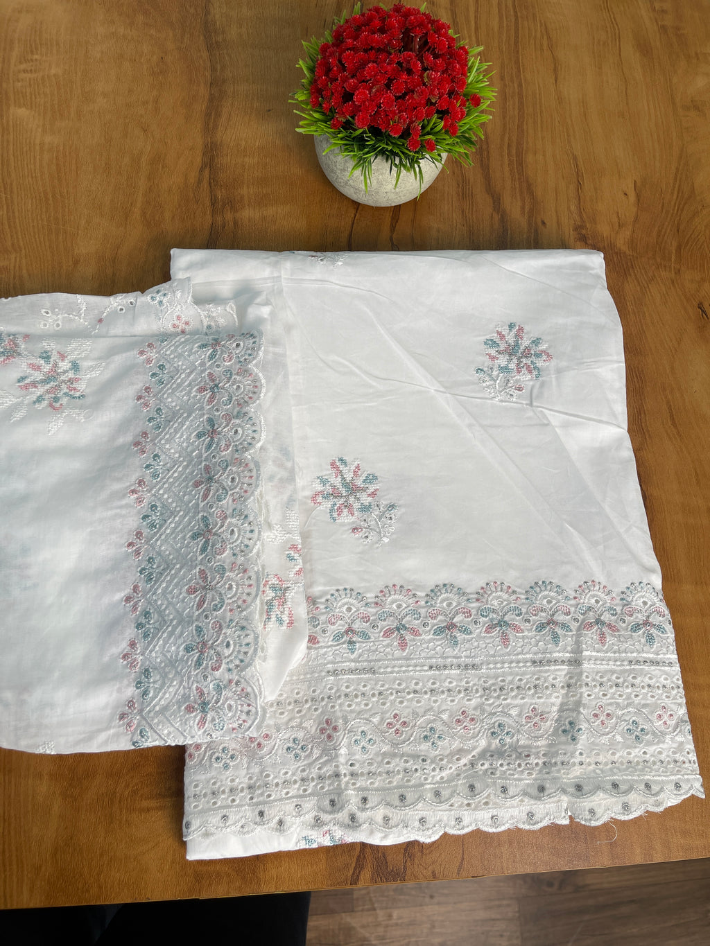 Unstitched Salwar Set