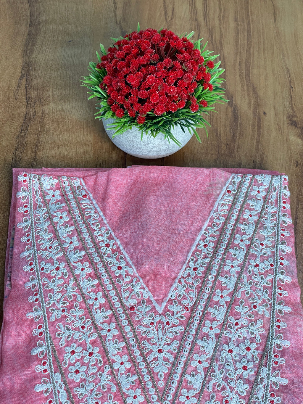 Unstitched Salwar Set