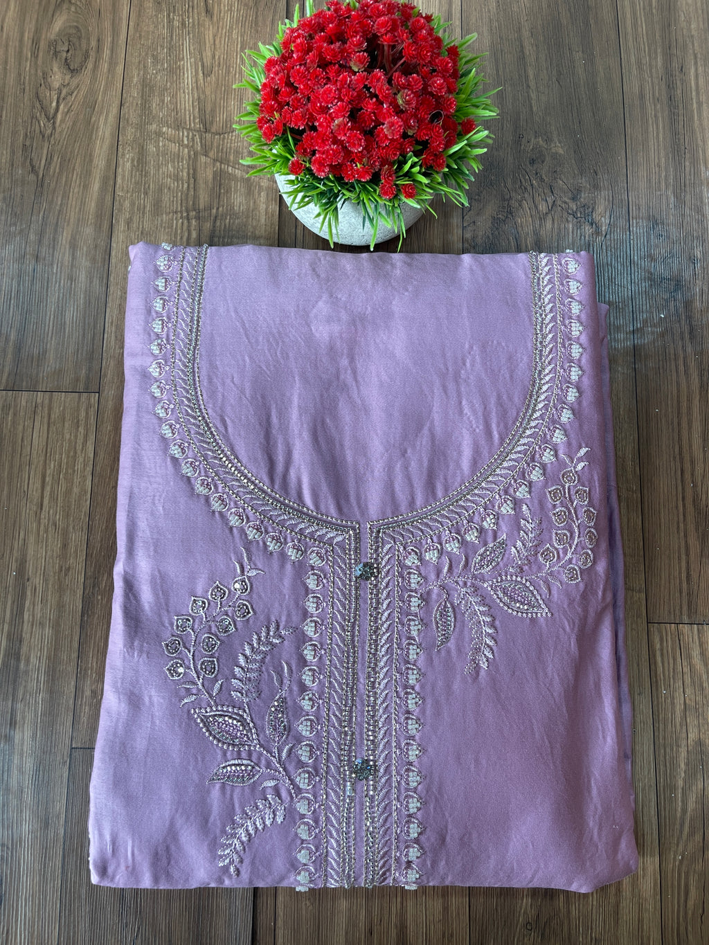 Unstitched Salwar Set