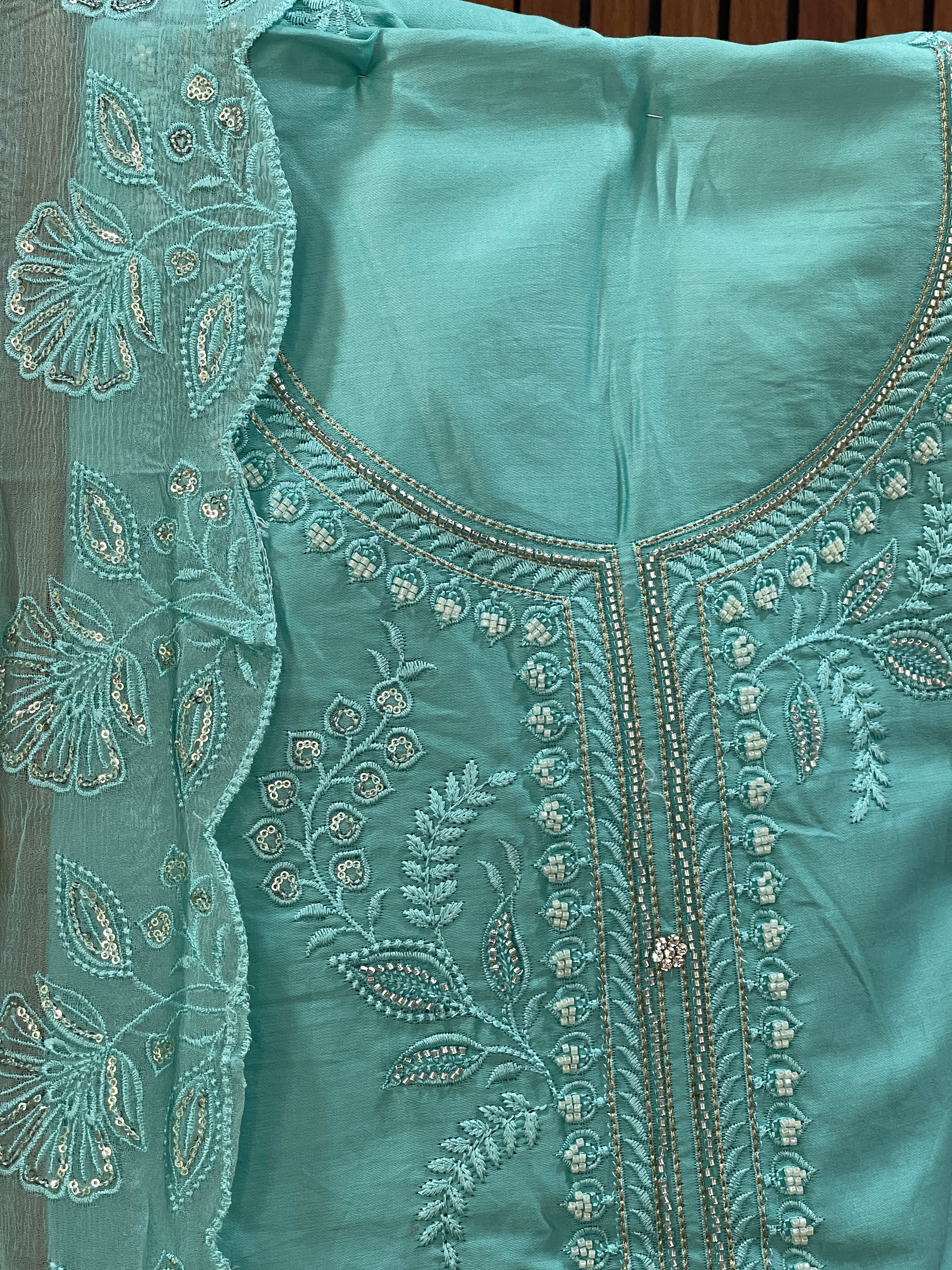 Unstitched Salwar Set