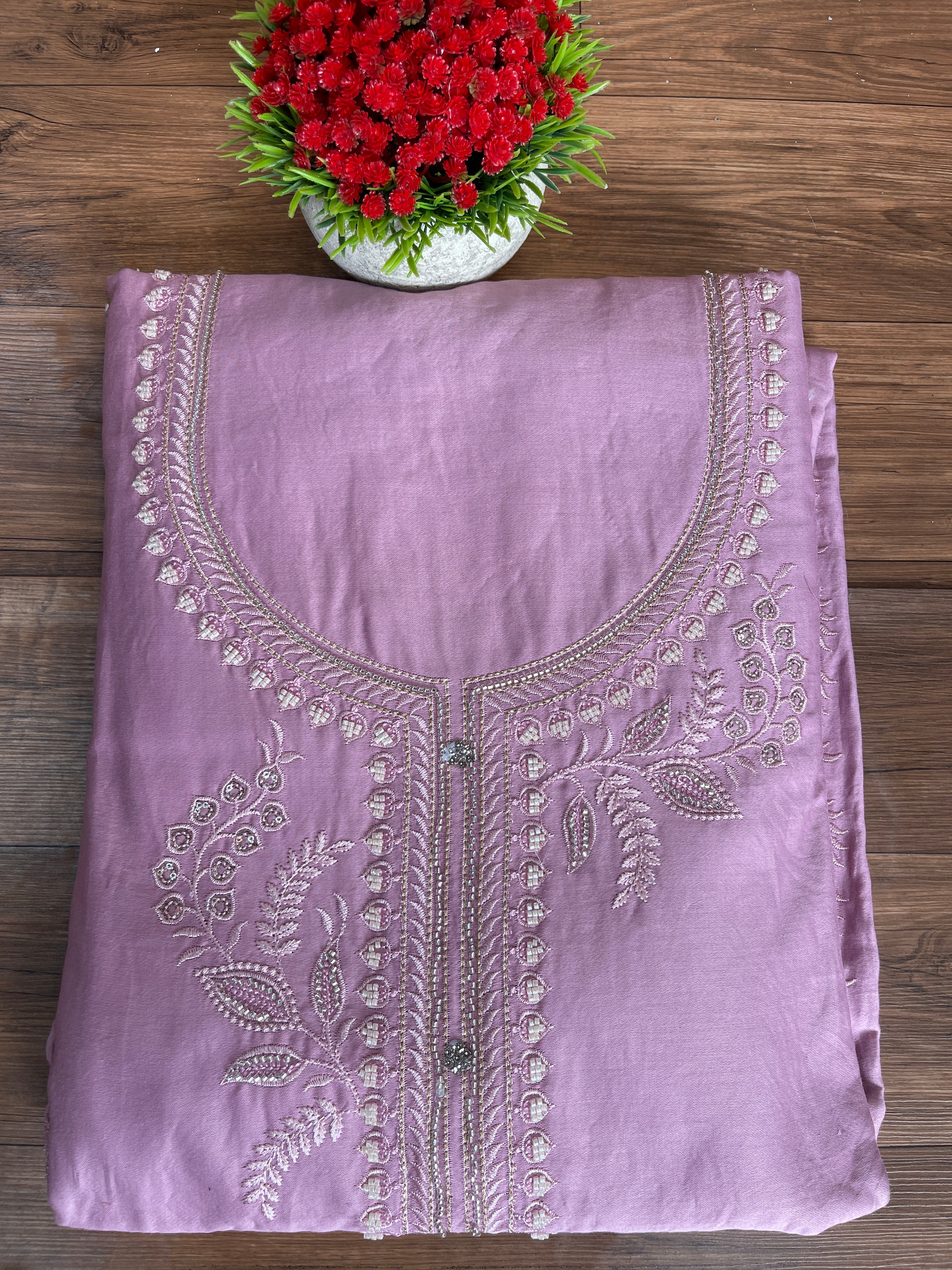 Unstitched Salwar Set