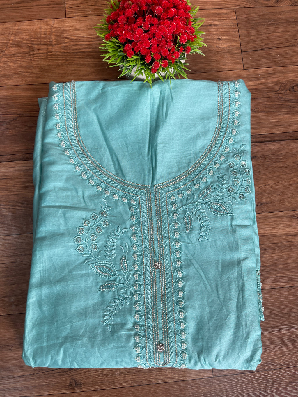 Unstitched Salwar Set