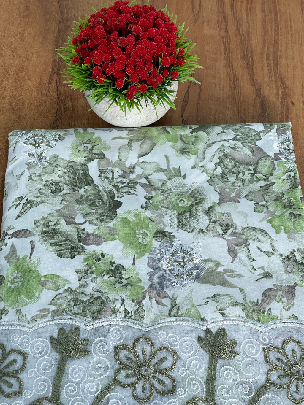 Unstitched Salwar Set