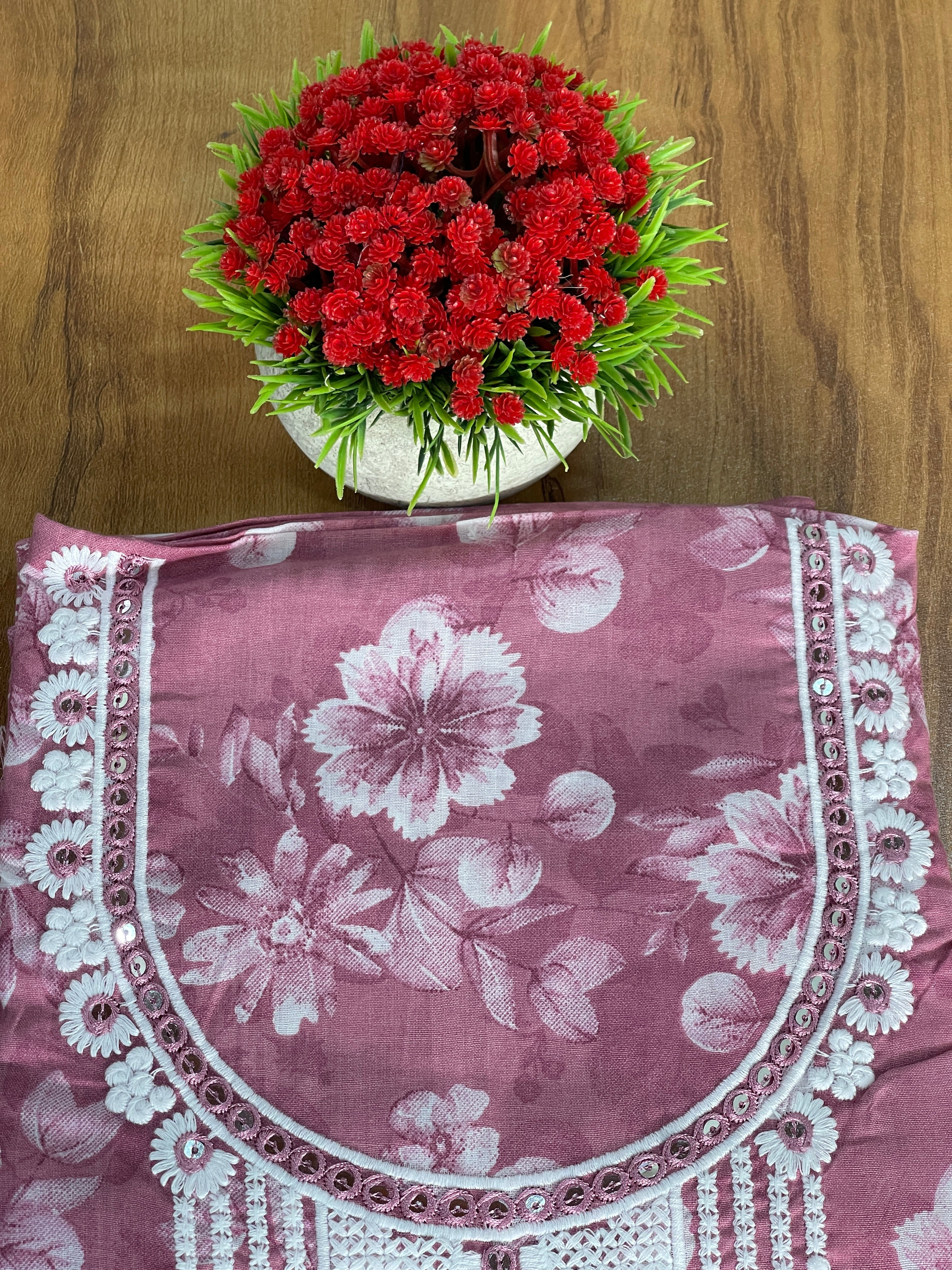 Unstitched Salwar Set