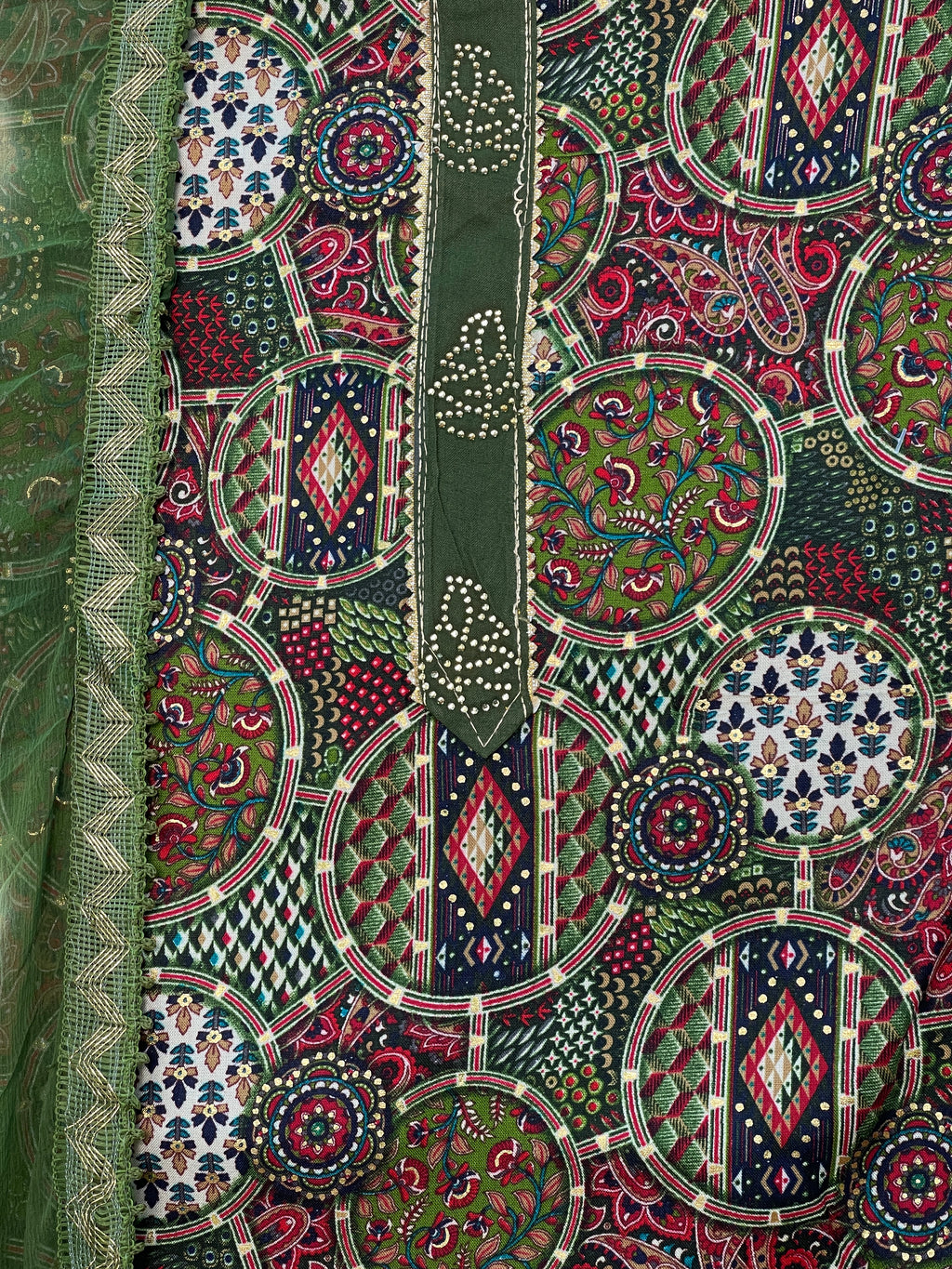 Unstitched Salwar Set