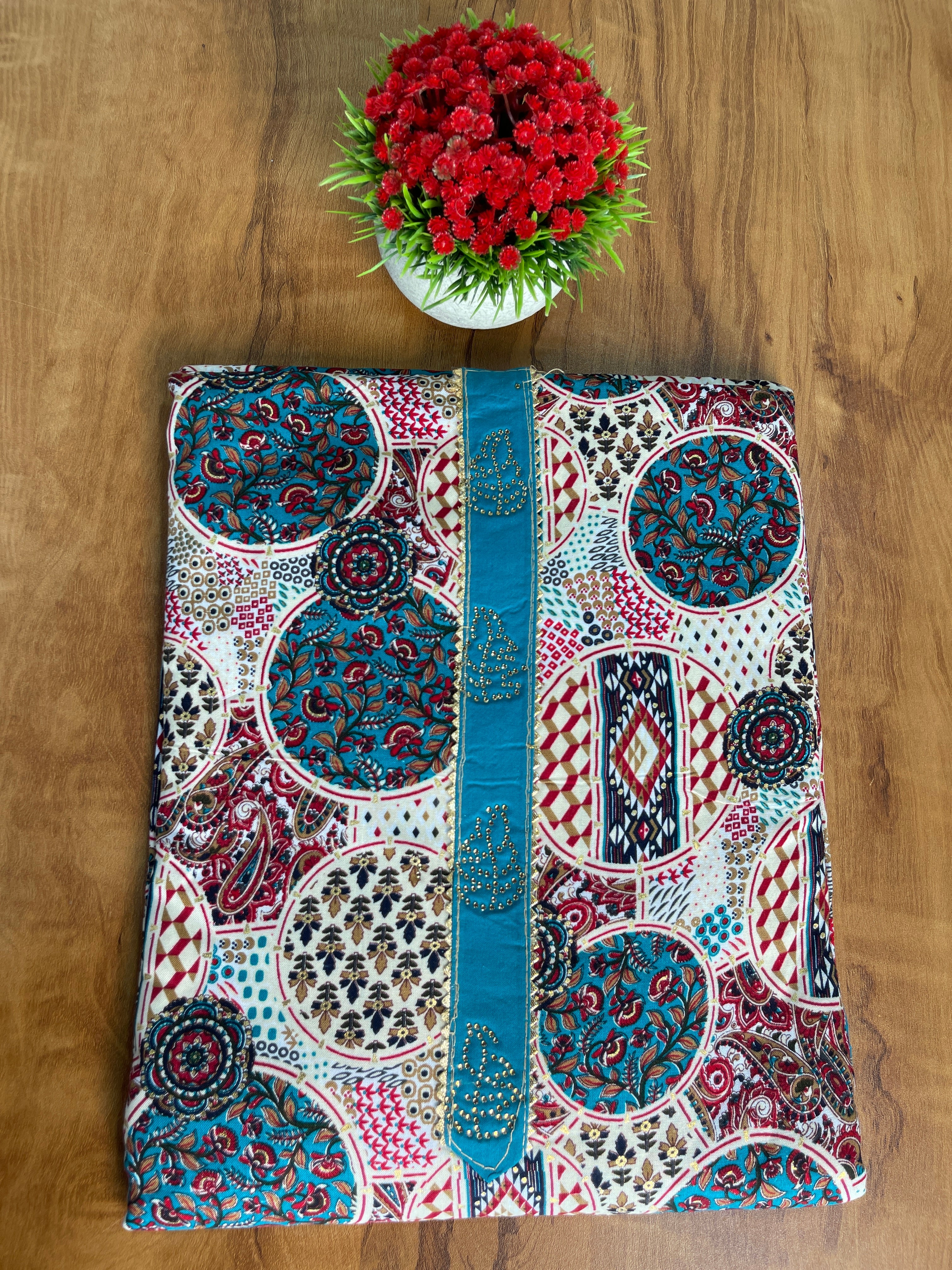 Unstitched Salwar Set