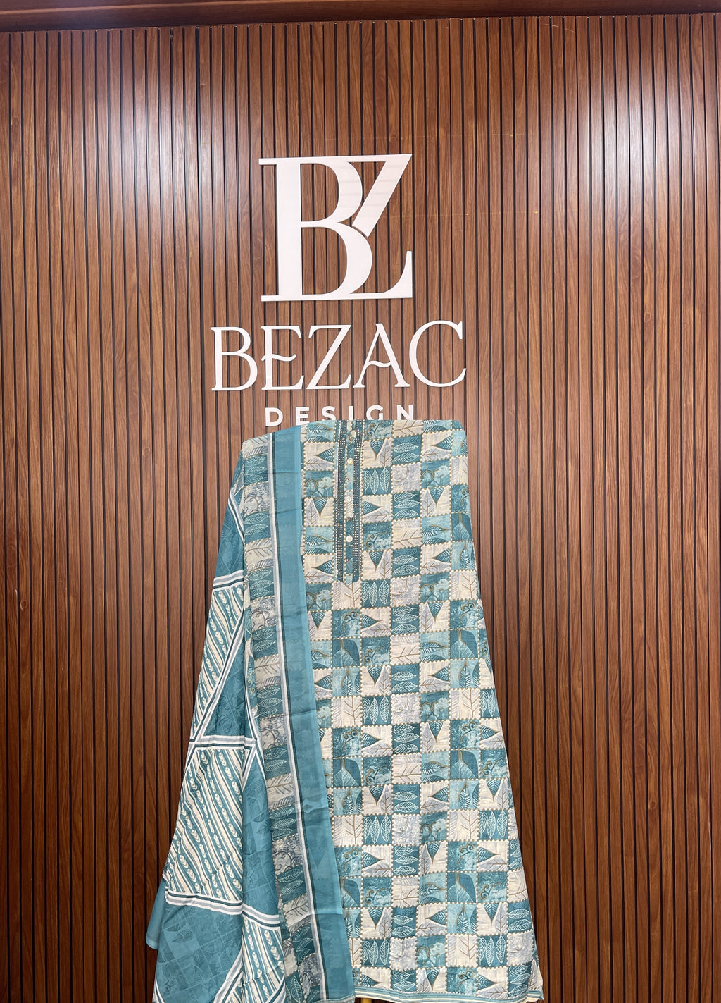 Unstitched Cotton Salwar Set