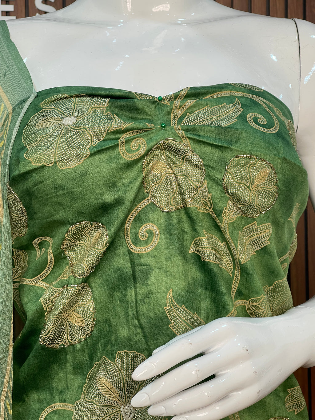 Unstitched Salwar Set