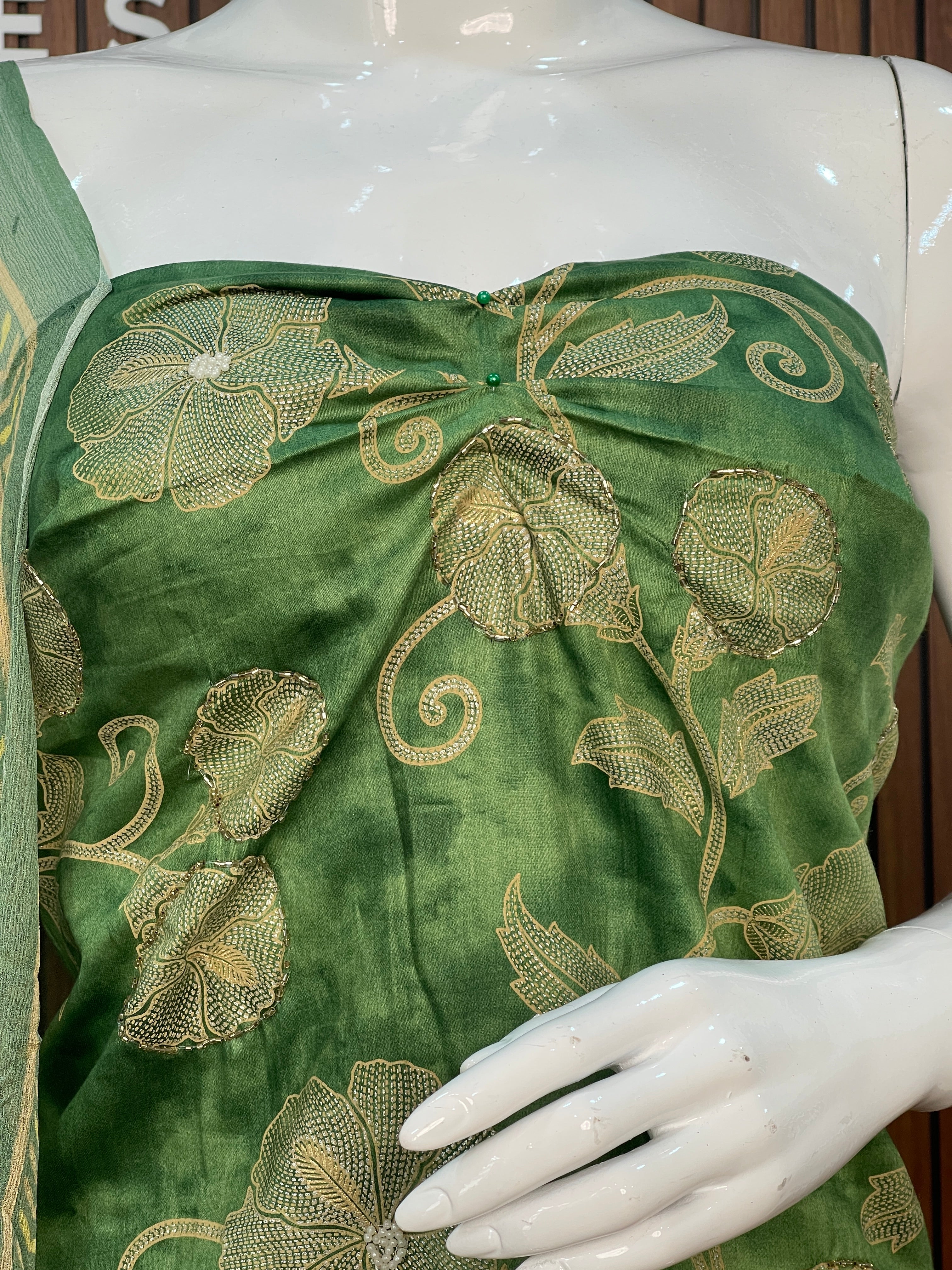 Unstitched Salwar Set