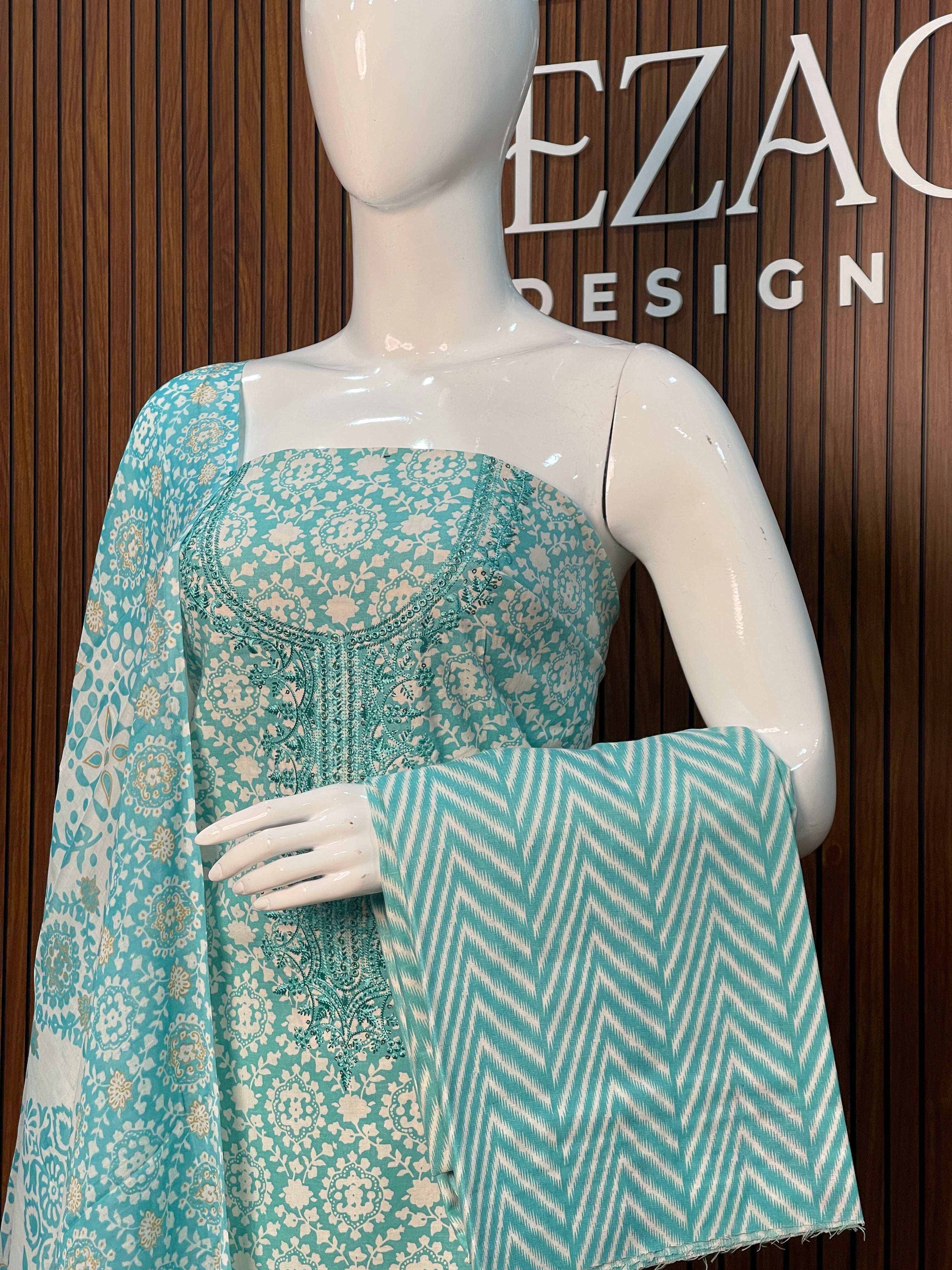 Unstitched Salwar Material