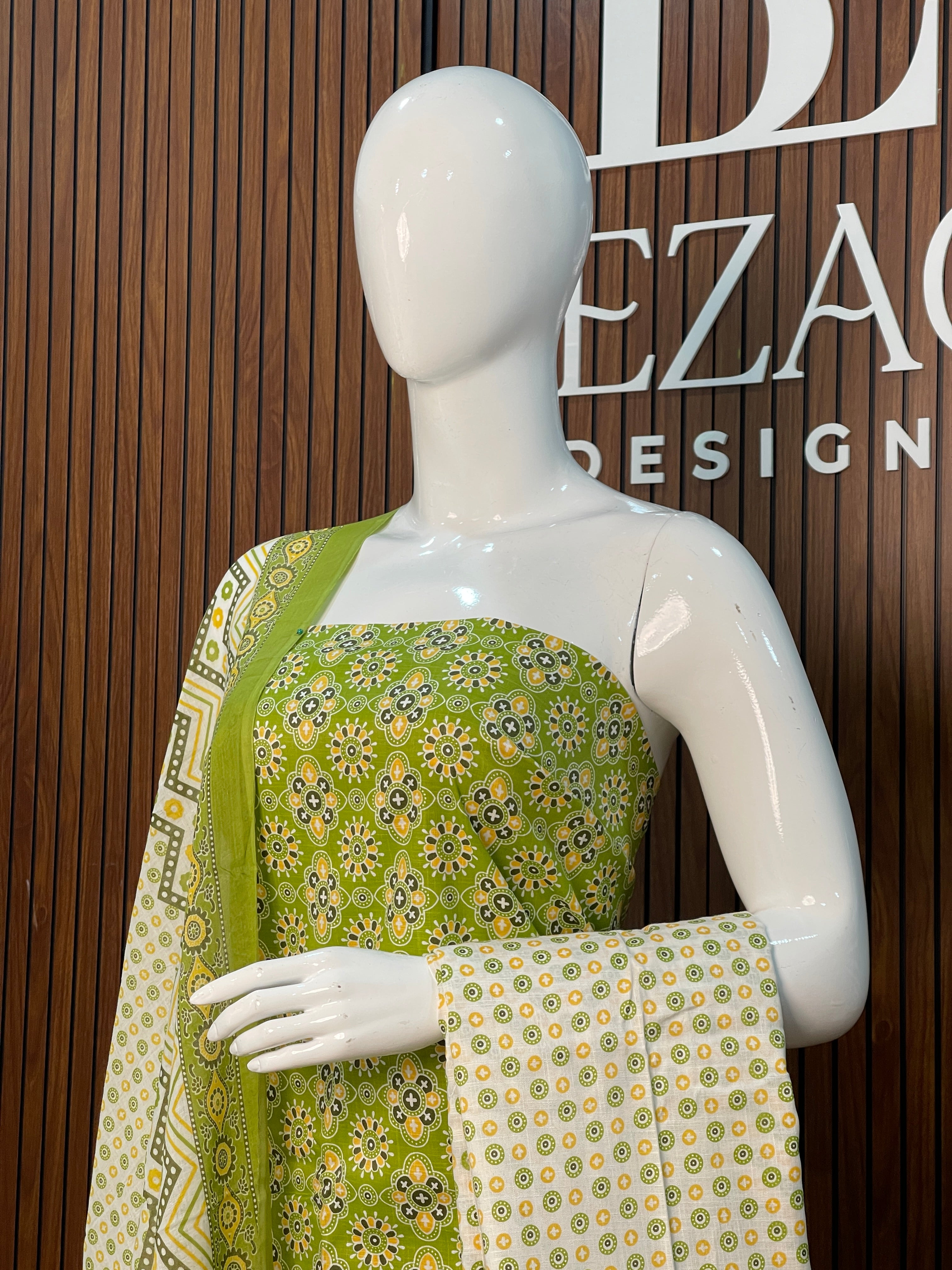 Unstitched Salwar Set