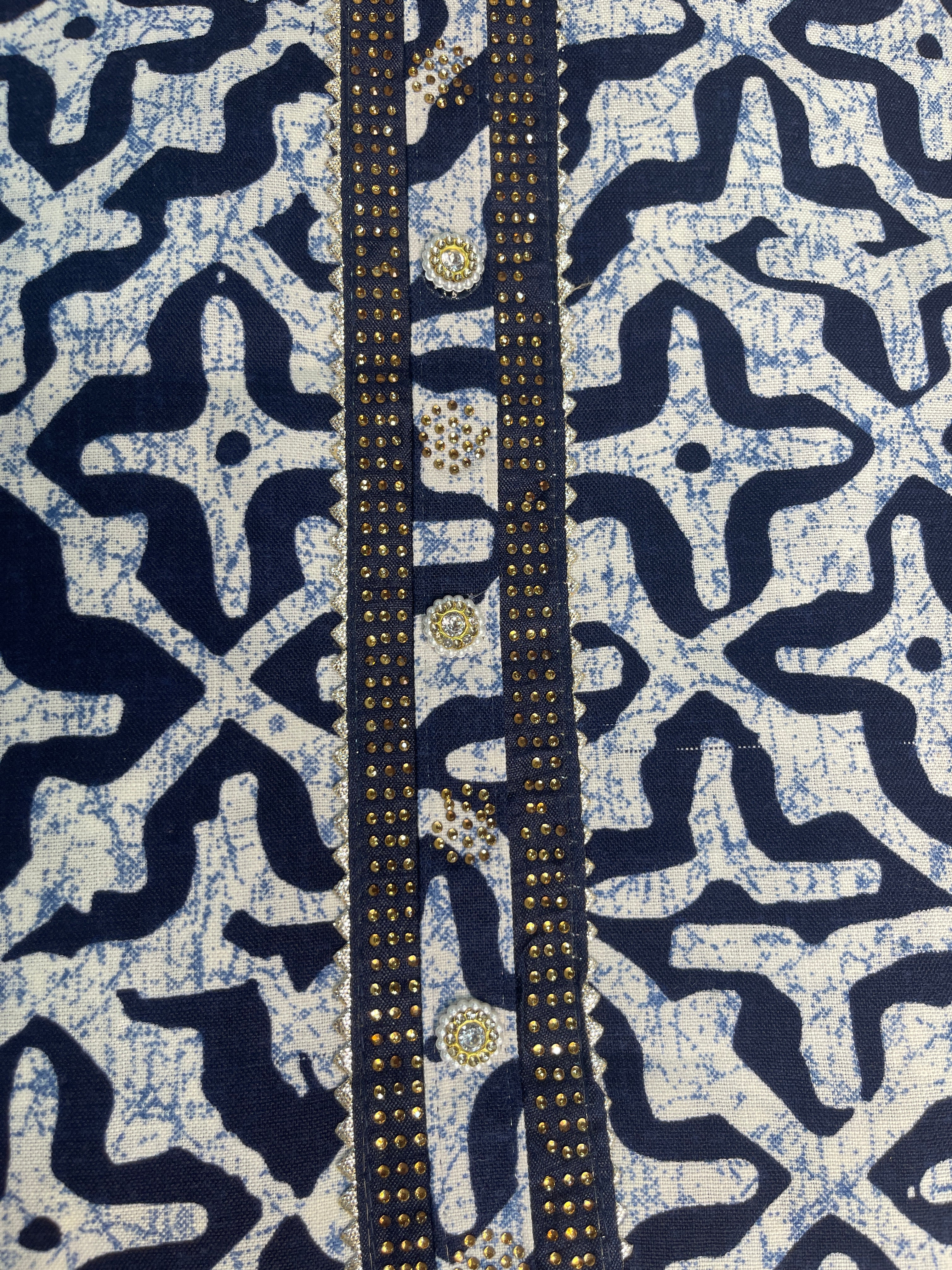 Cotton Printed Unstitched Salwar Set