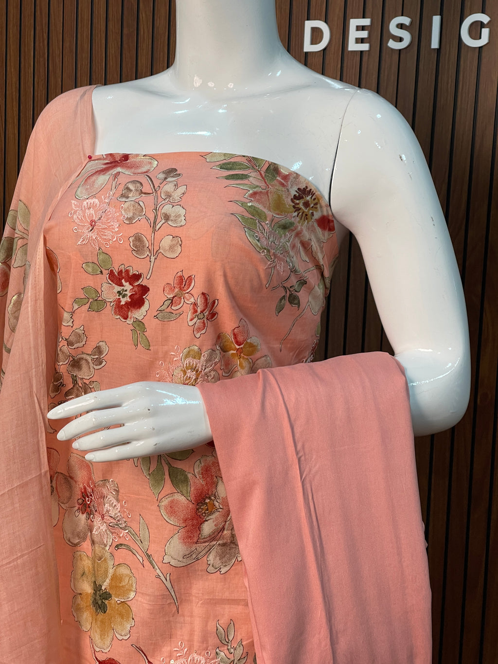 Unstitched Salwar Set