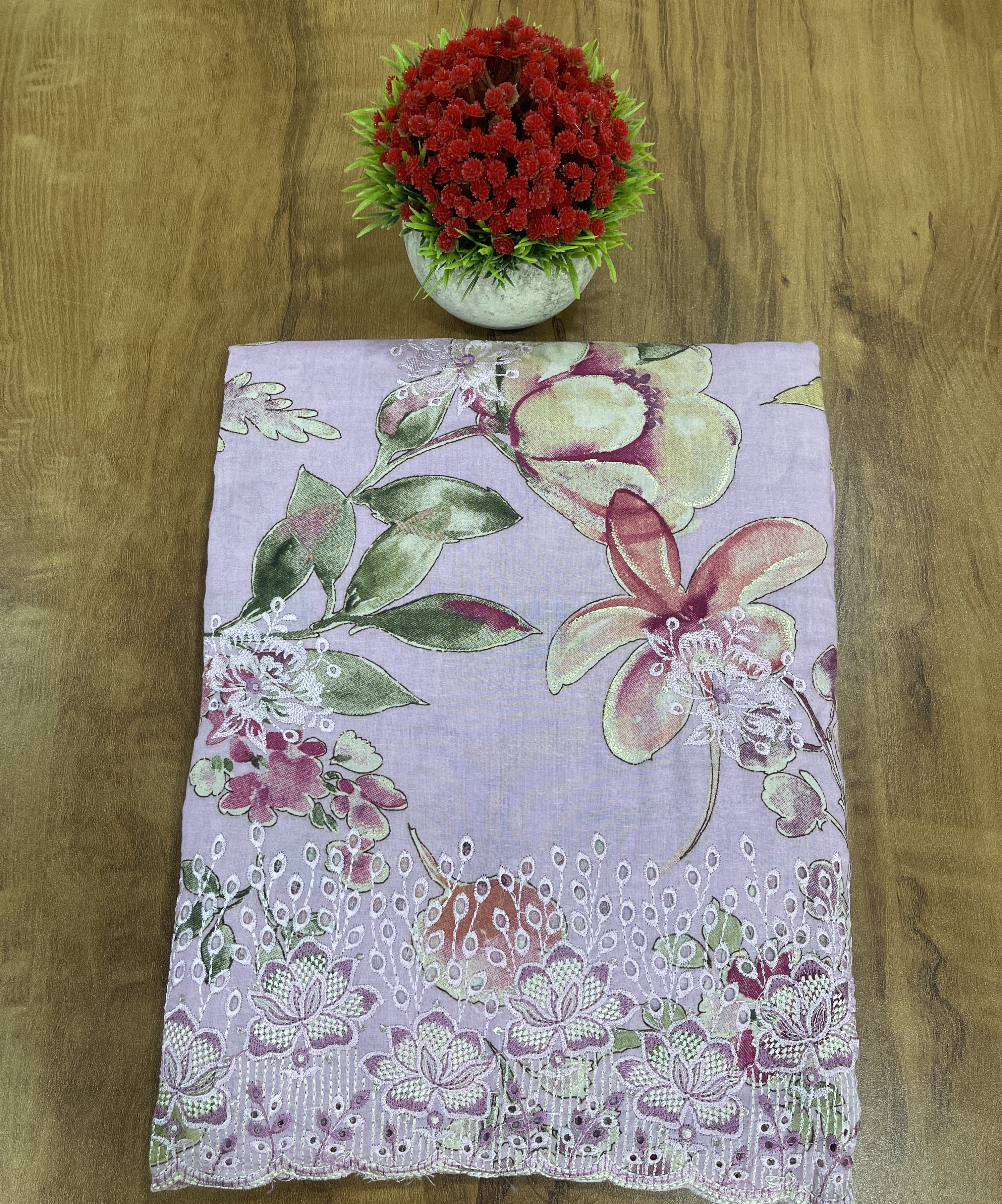 Unstitched Salwar Set