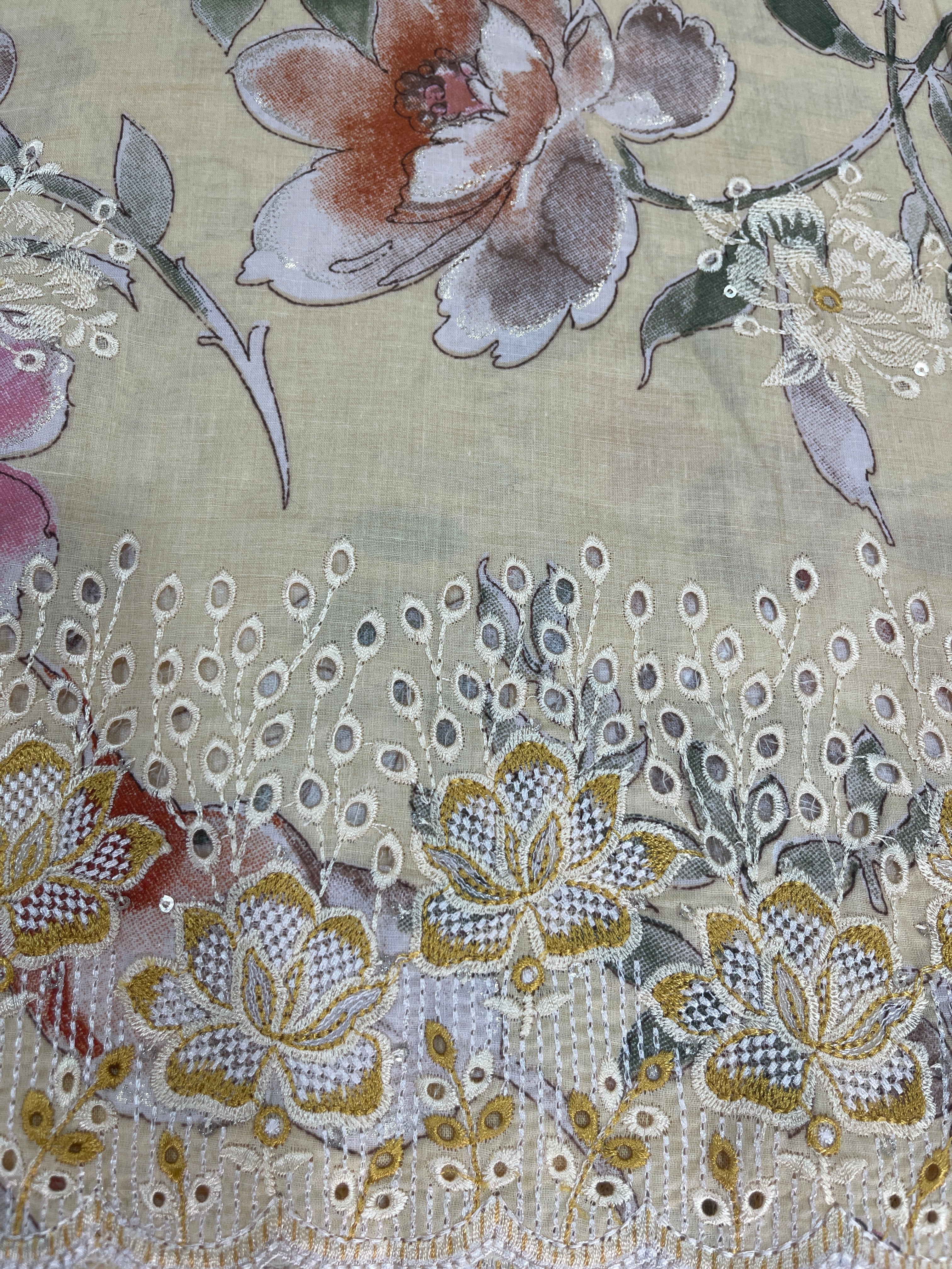 Unstitched Salwar Set